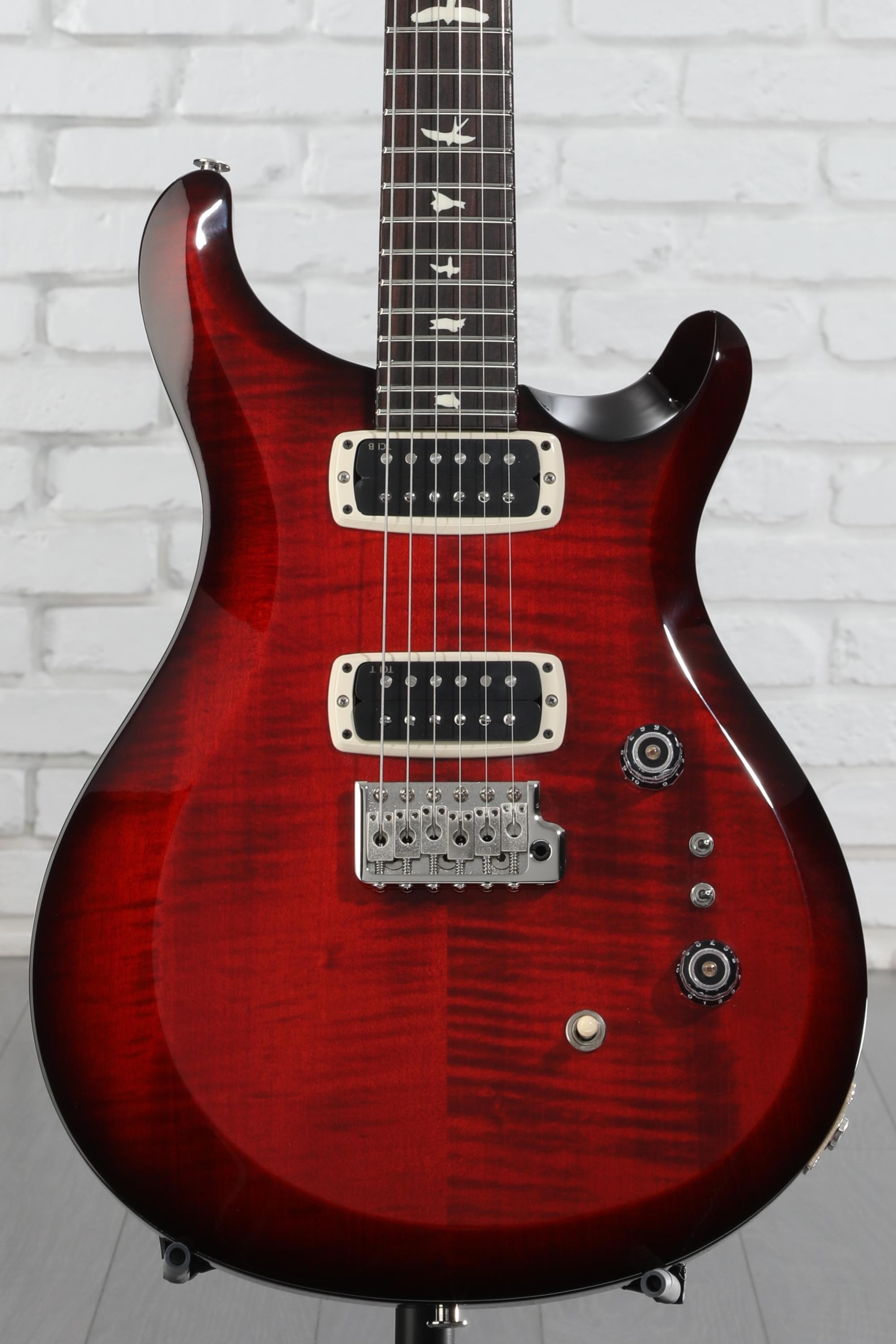 PRS S2 Custom 24-08 Electric Guitar - Fire Red Burst