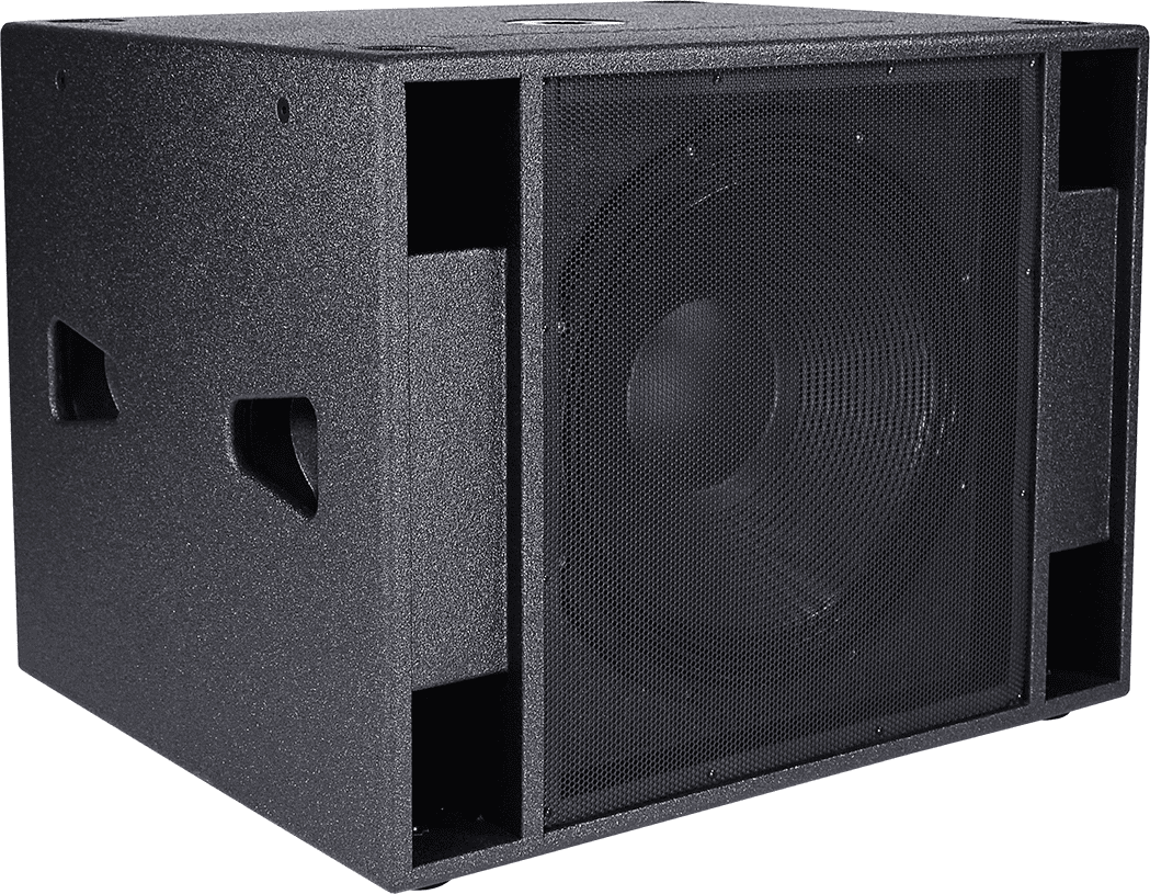 BASSBOSS SSP118-MK3 2,500-watt Single 18-inch Powered Subwoofer ...