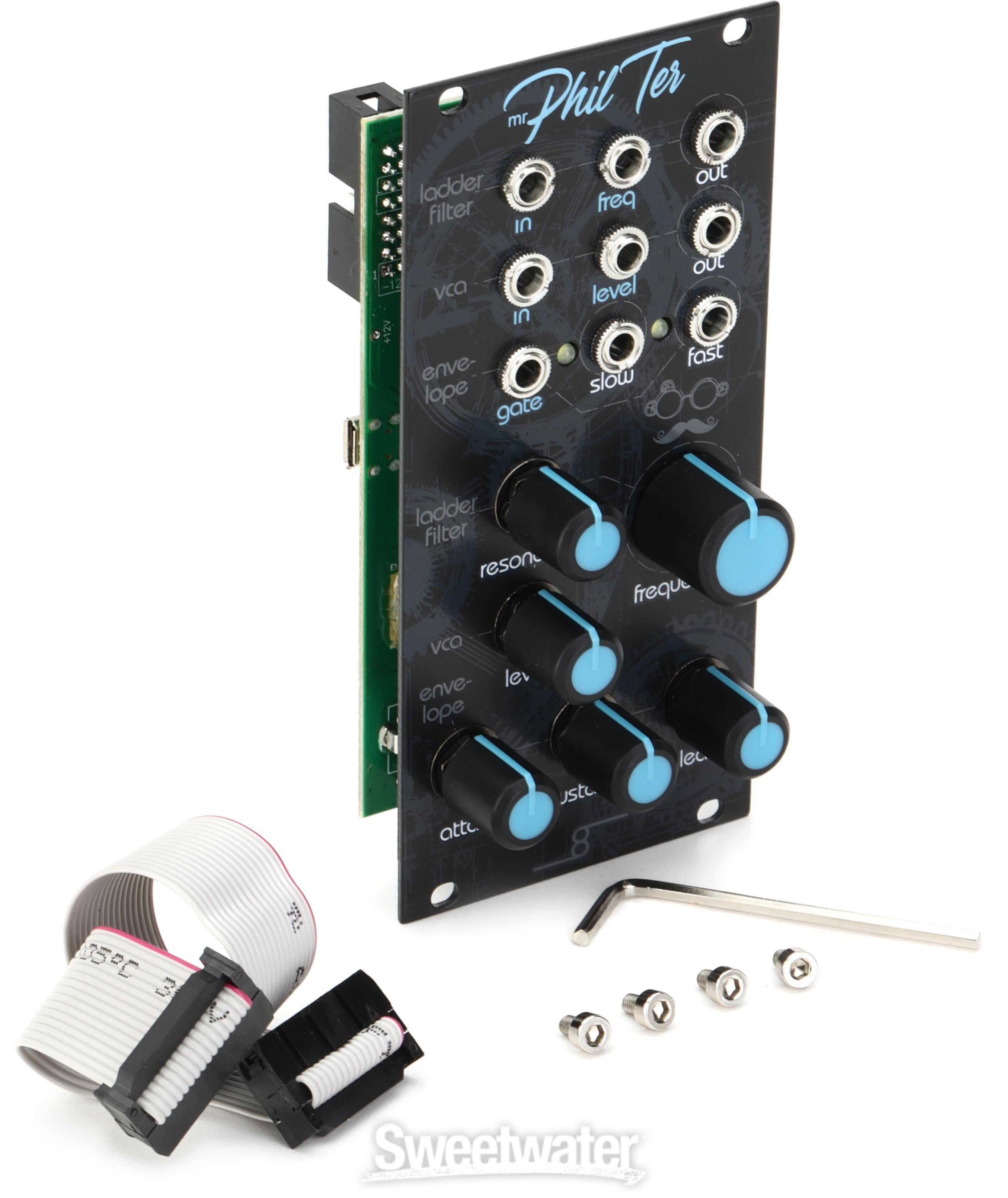 Cre8audio Mr. Phil Ter Eurorack VCA, Filter and Envelope Generator