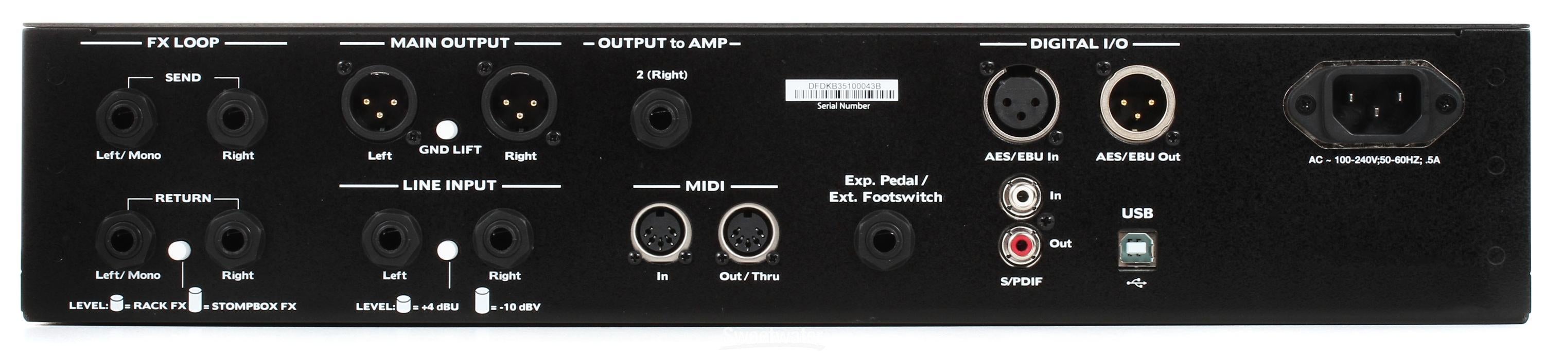 DTM・DAW ElevenRack 何でも揃う Eleven RACK アンプシュミレーター/インターフェイス
