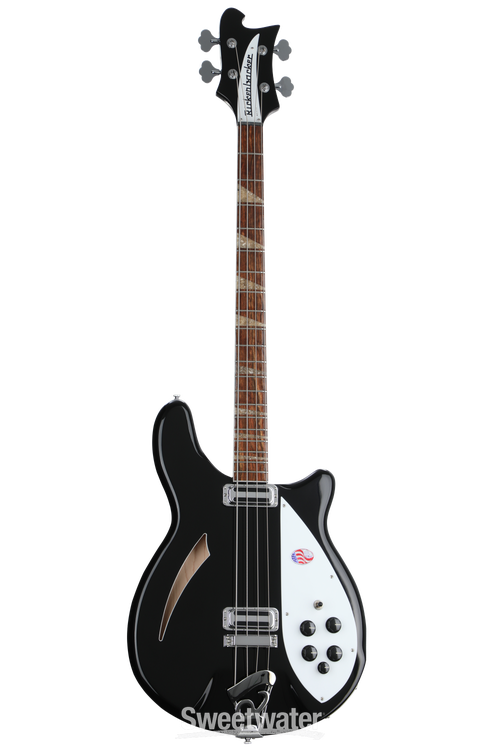 Rickenbacker 4005V Electric Bass Guitar - Jetglo | Sweetwater