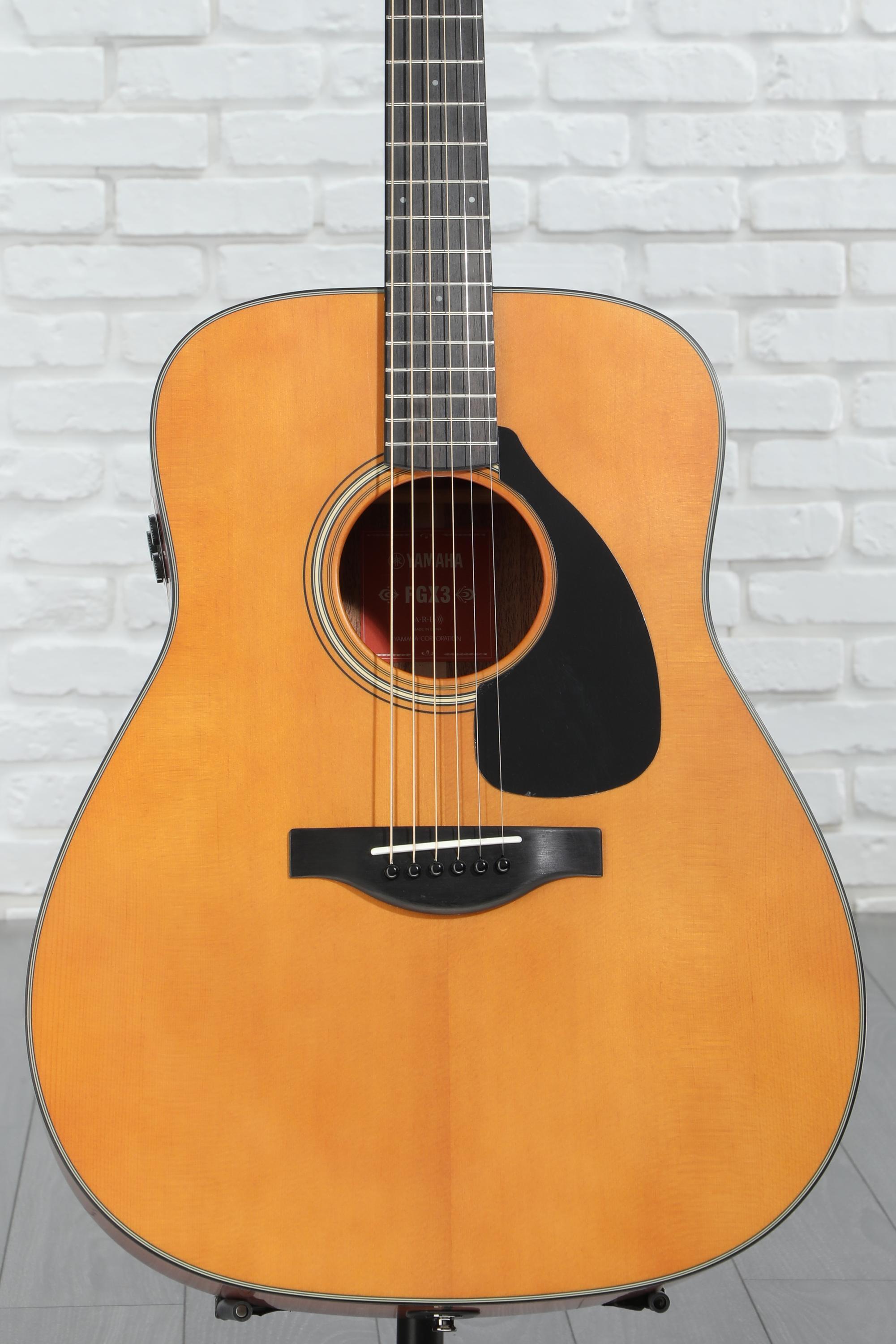 Yamaha Red Label FGX3 Acoustic Guitar - Natural | Sweetwater