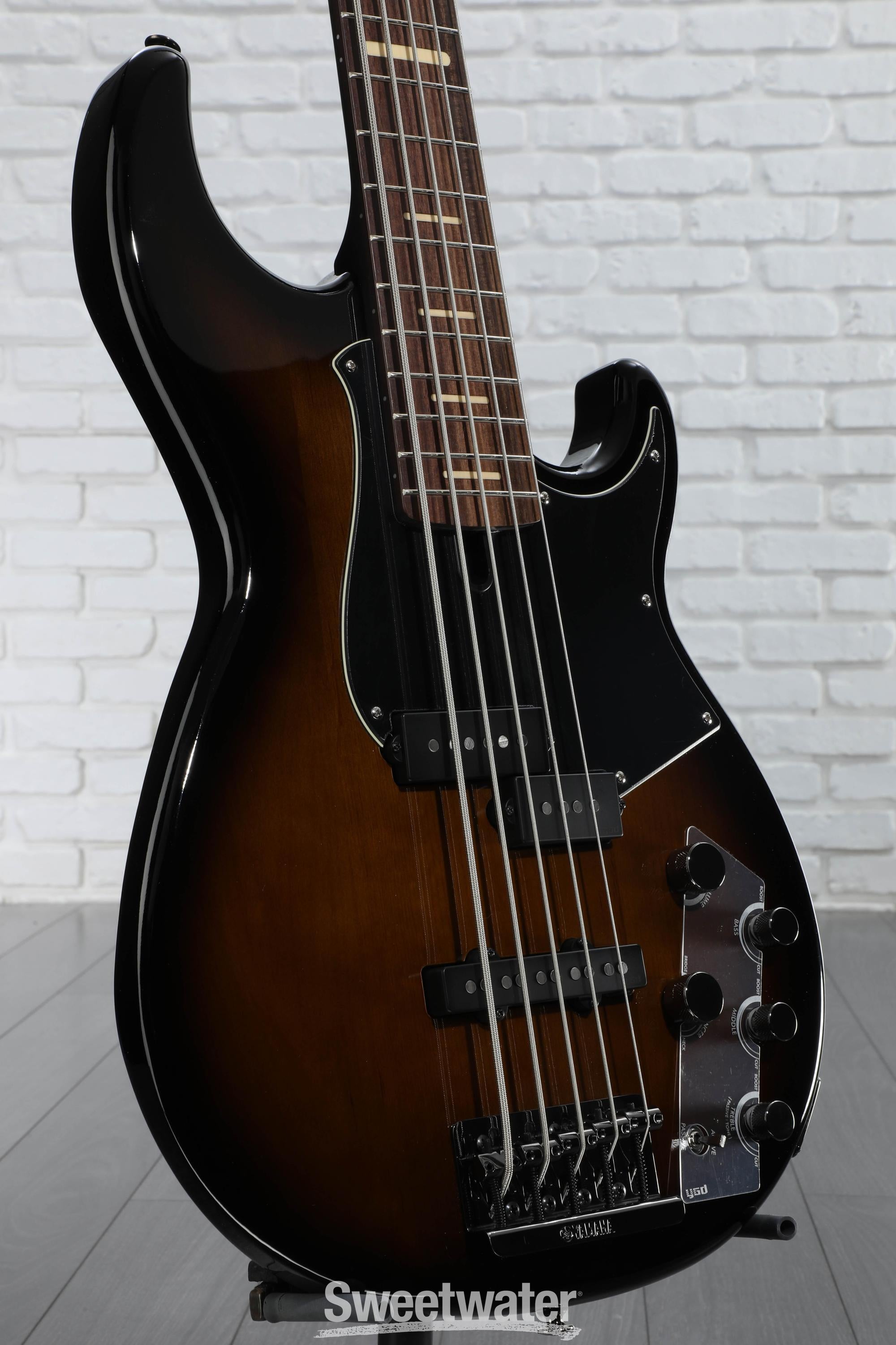 Yamaha BB735A 5-string Bass Guitar - Dark Coffee Sunburst | Sweetwater