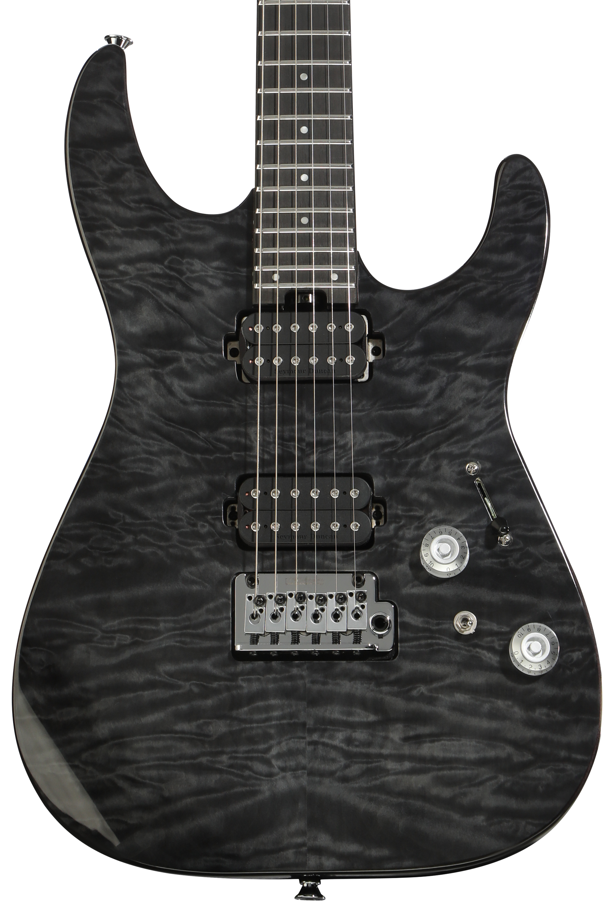 Charvel Pro-Mod DK24 HH 2PT Electric Guitar - Gloss Black | Sweetwater