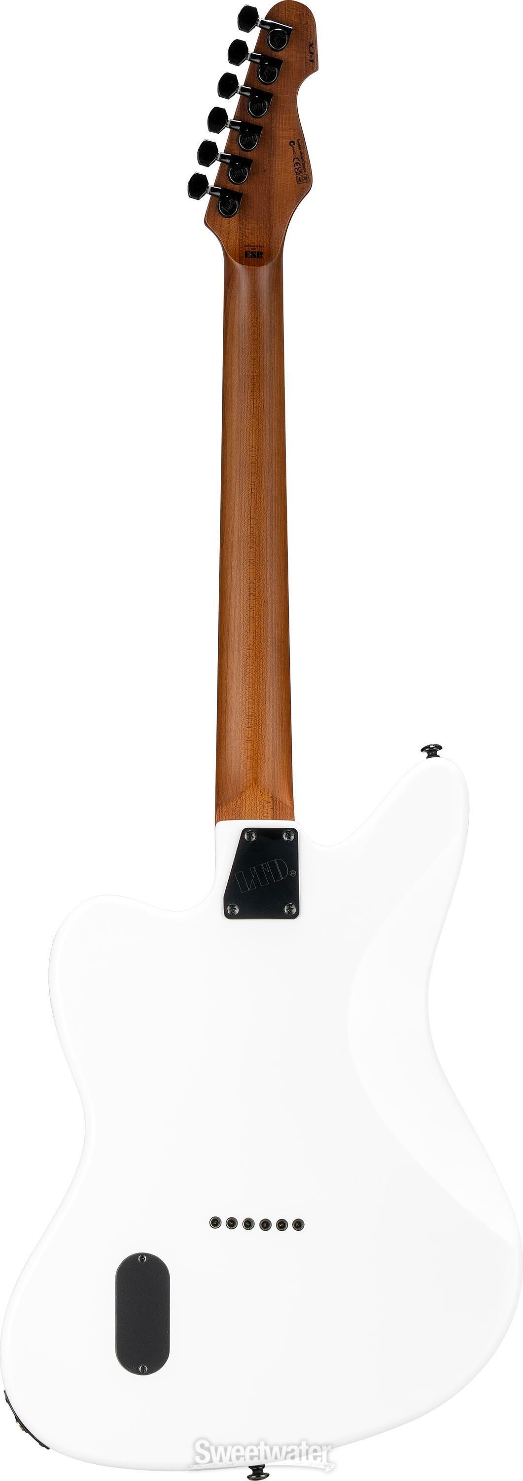 ESP LTD Deluxe XJ-2 HT Electric Guitar - Snow White | Sweetwater