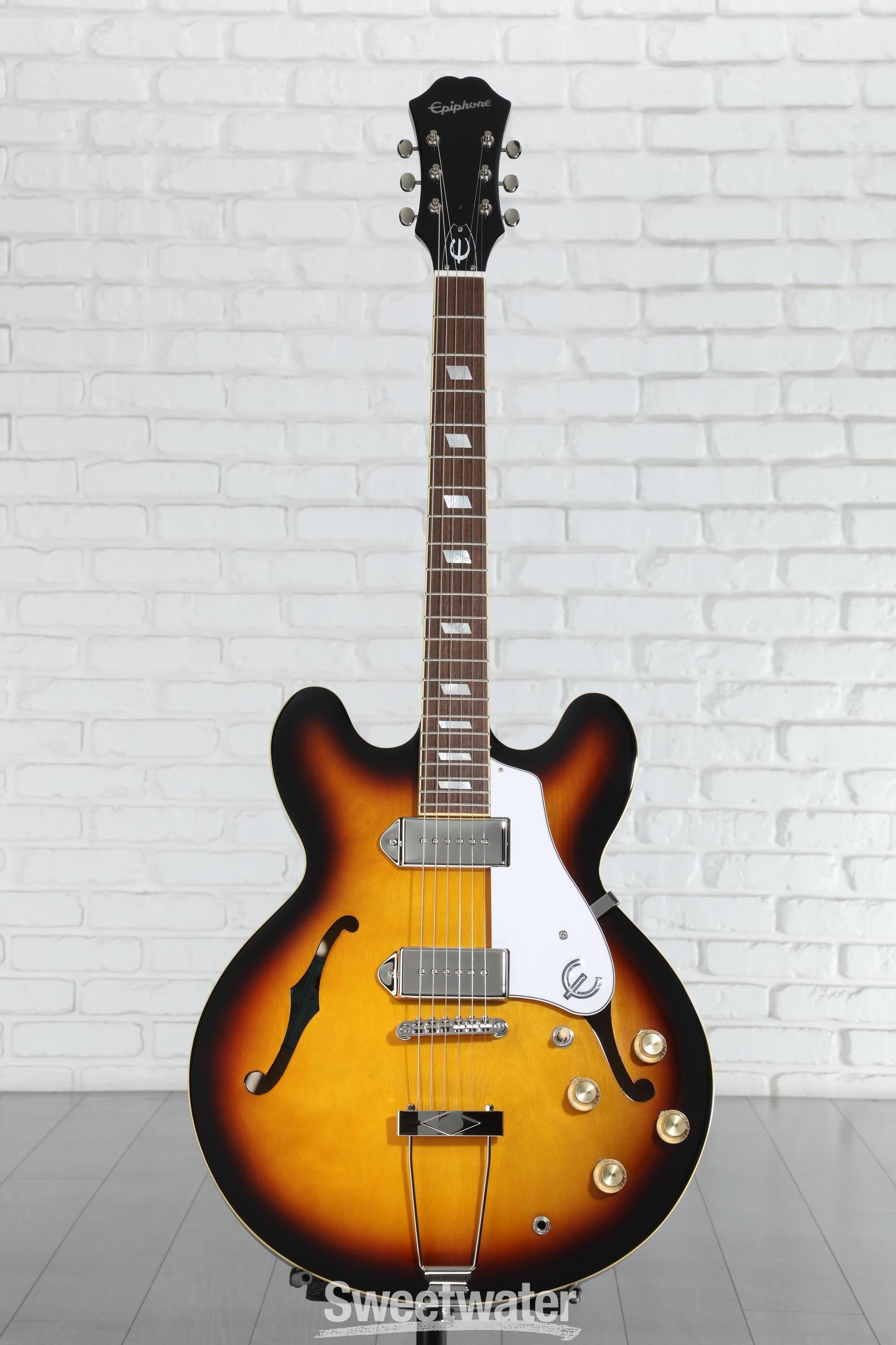 ギター Epiphone Casino Vintage Sunburst Epiphone Casino Electric Guitar - Vintage Sunburst