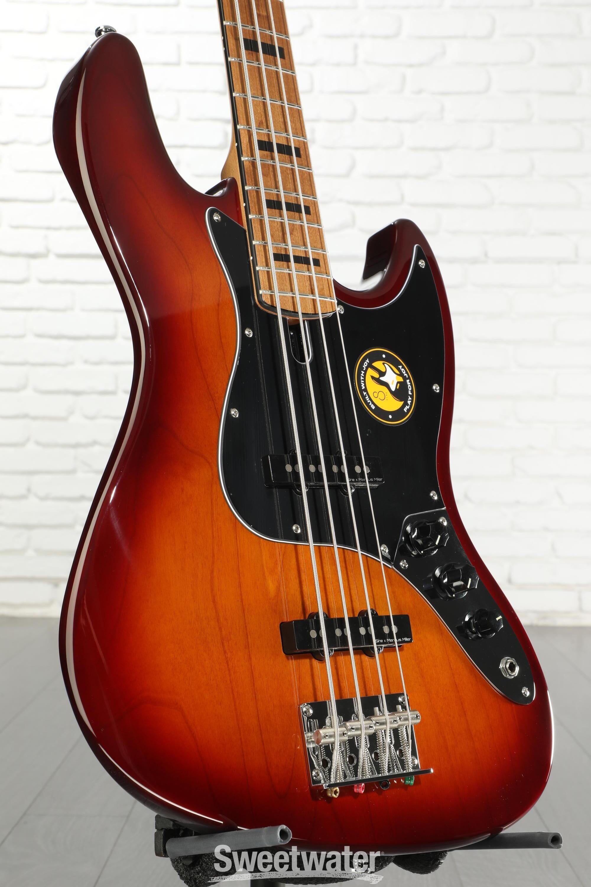 Sire Marcus Miller V5 Alder 4-string Bass Guitar - Tobacco