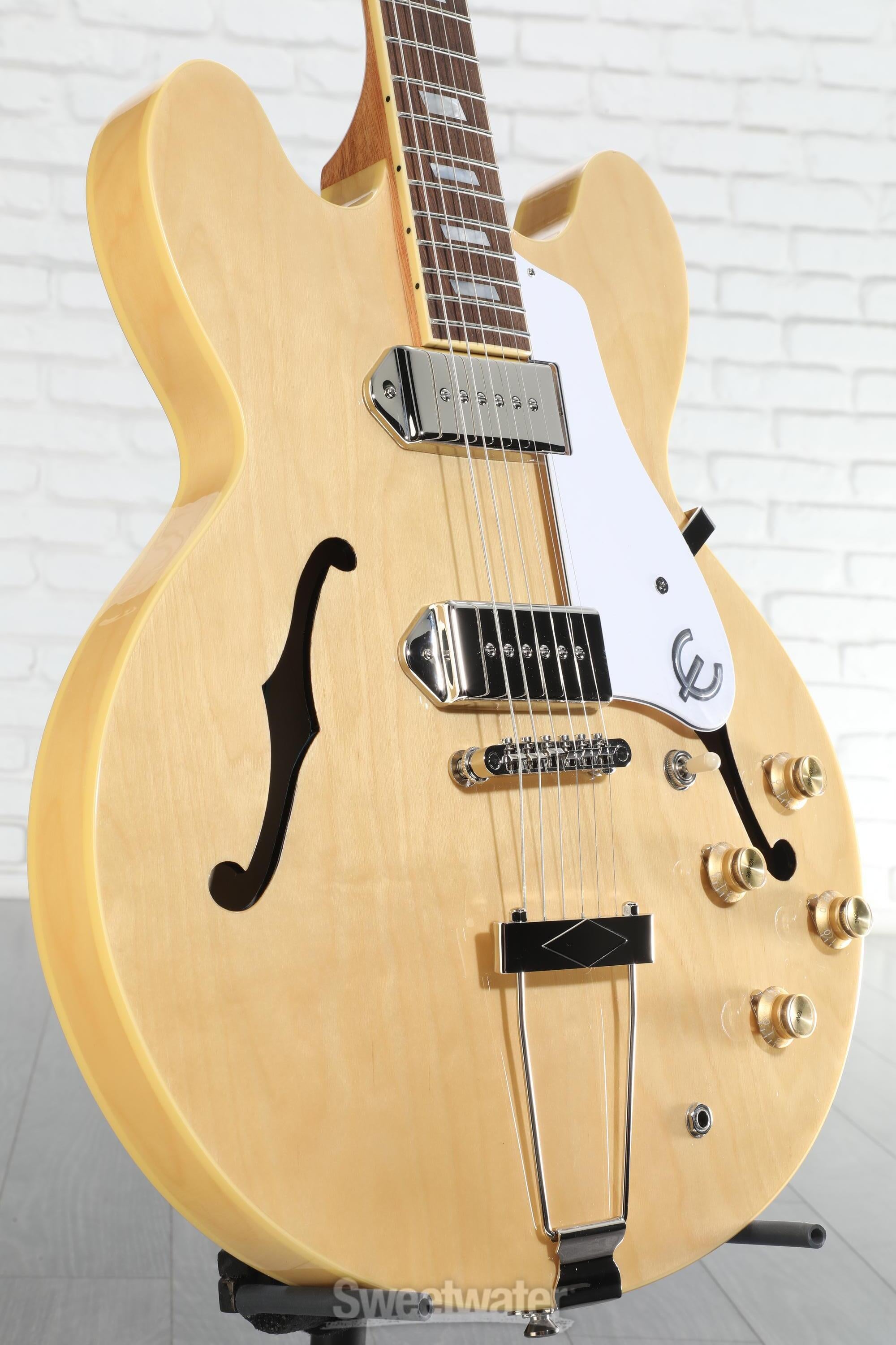 Epiphone Casino Hollowbody Electric Guitar - Natural | Sweetwater