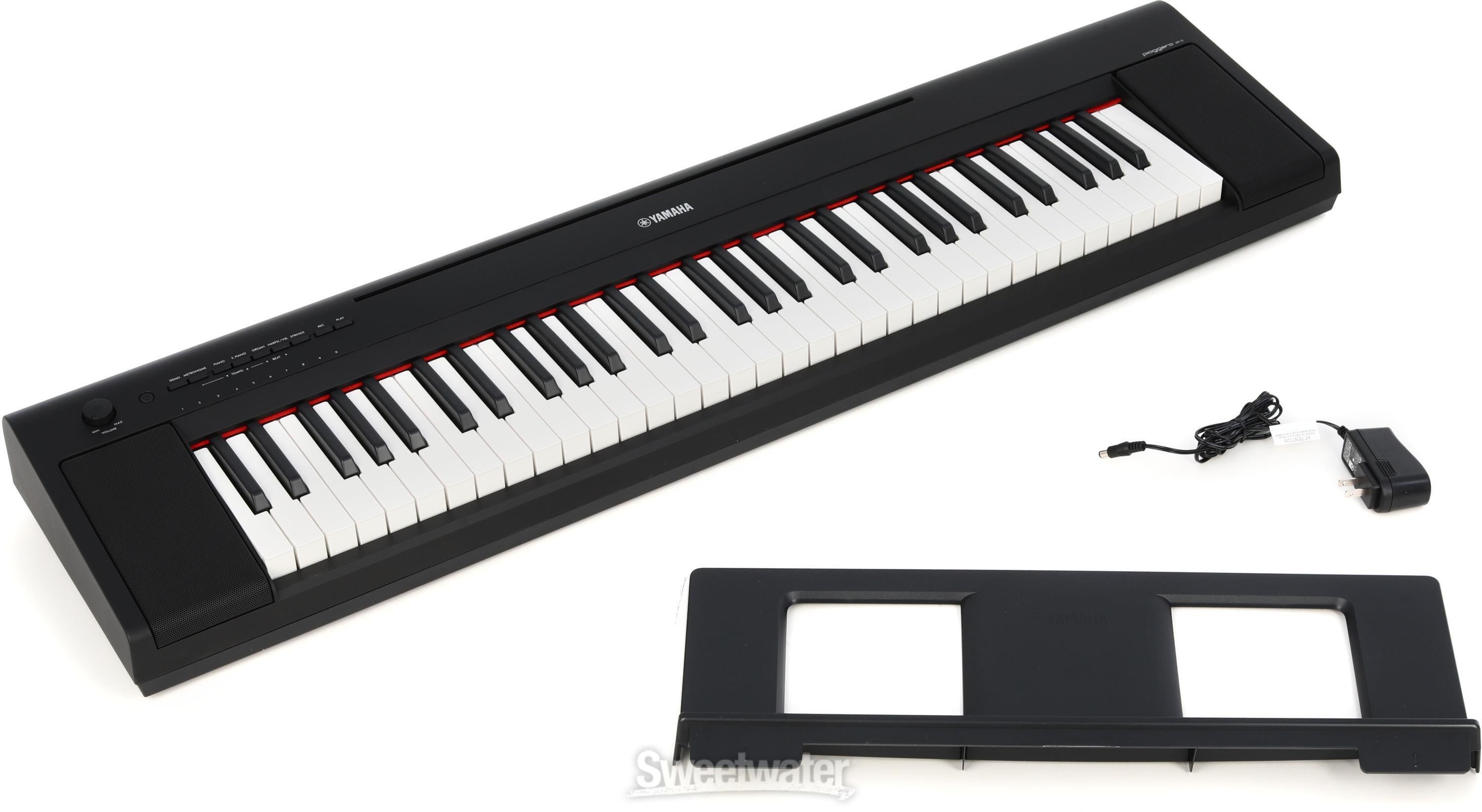 Yamaha Piaggero NP-15 61-key Portable Piano - Black | Sweetwater