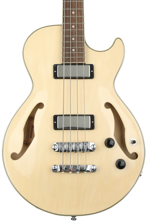 アイバニーズ　AGB-200 Ibanez AGB200 Semi-hollow Bass Guitar - Natural | Sweetwater