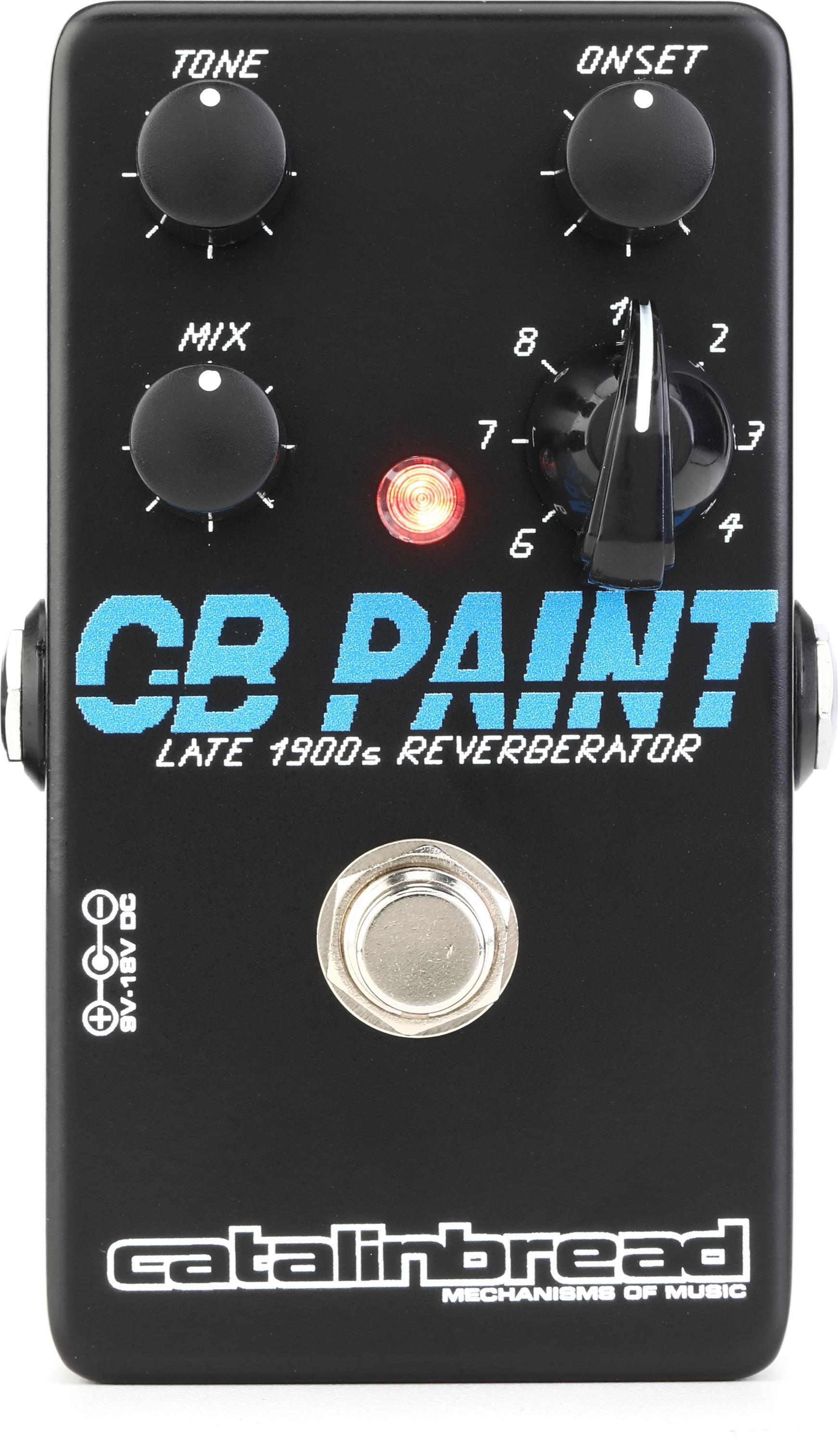 Photo of Catalinbread CB Paint Late 1900s Reverberator Pedal