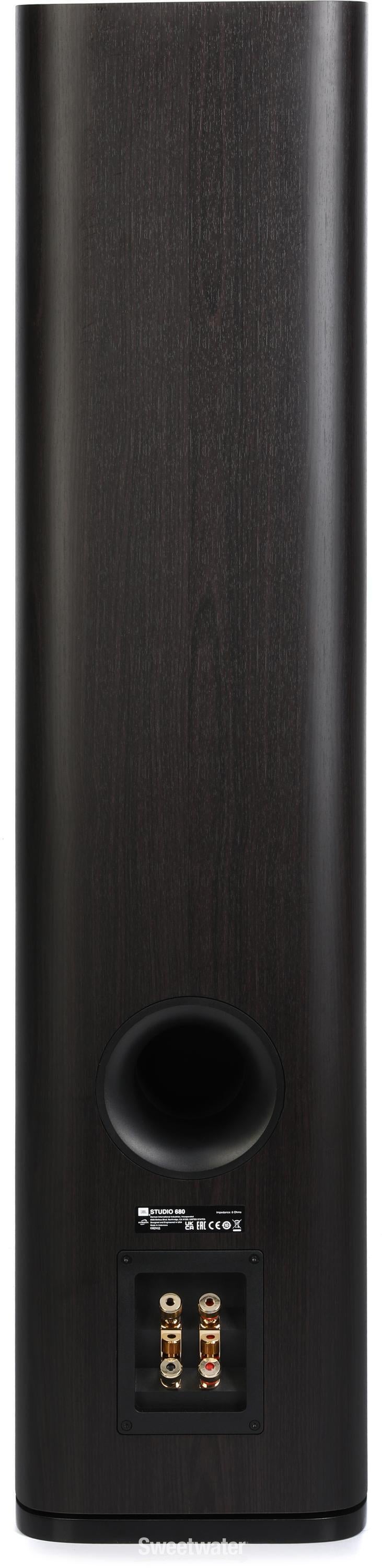 JBL Studio 680 6.5-inch Passive Floor-standing Speaker - Dark Wood