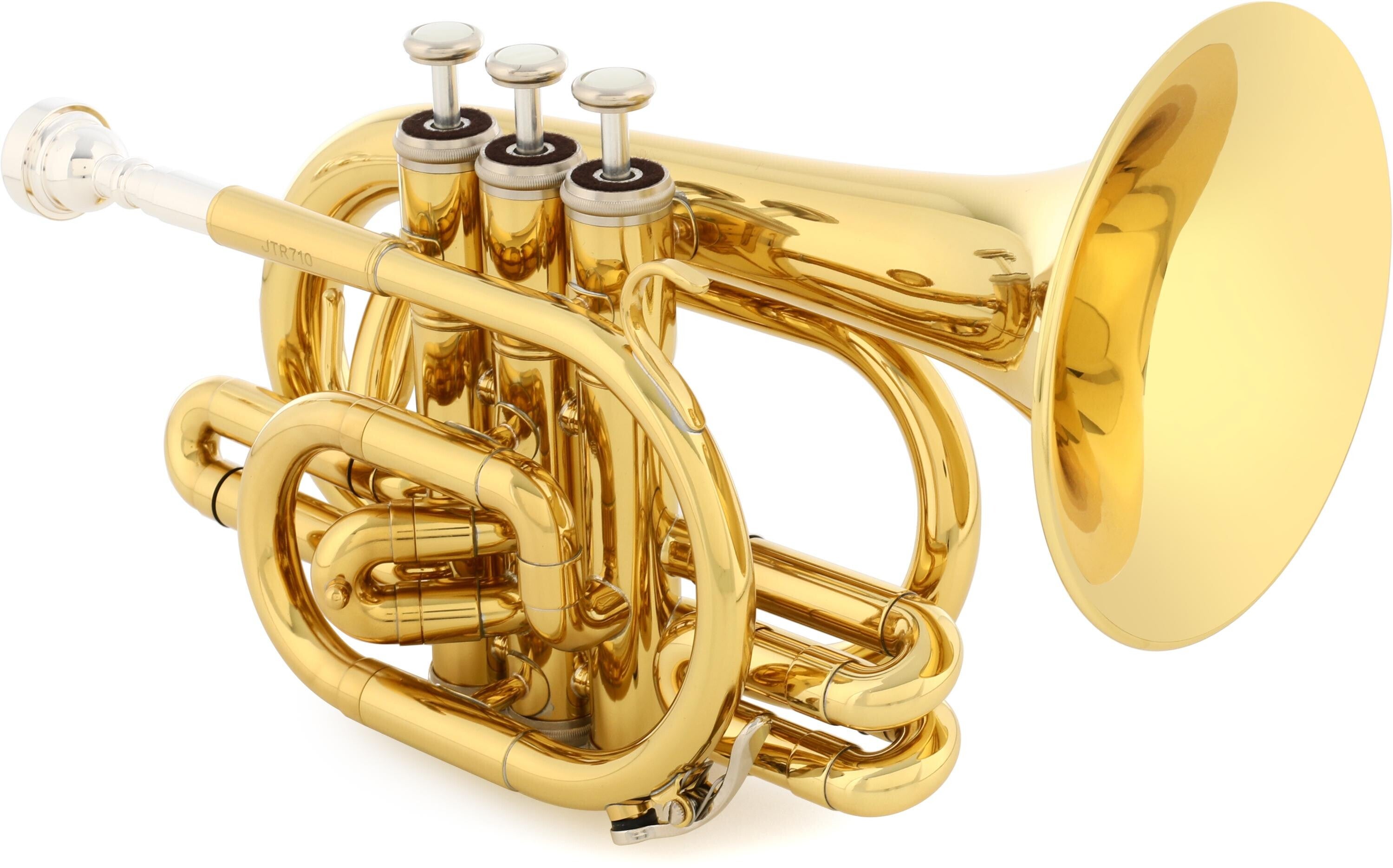 Jupiter 700 Series JTR710 Bb Pocket Trumpet - Silver Plated