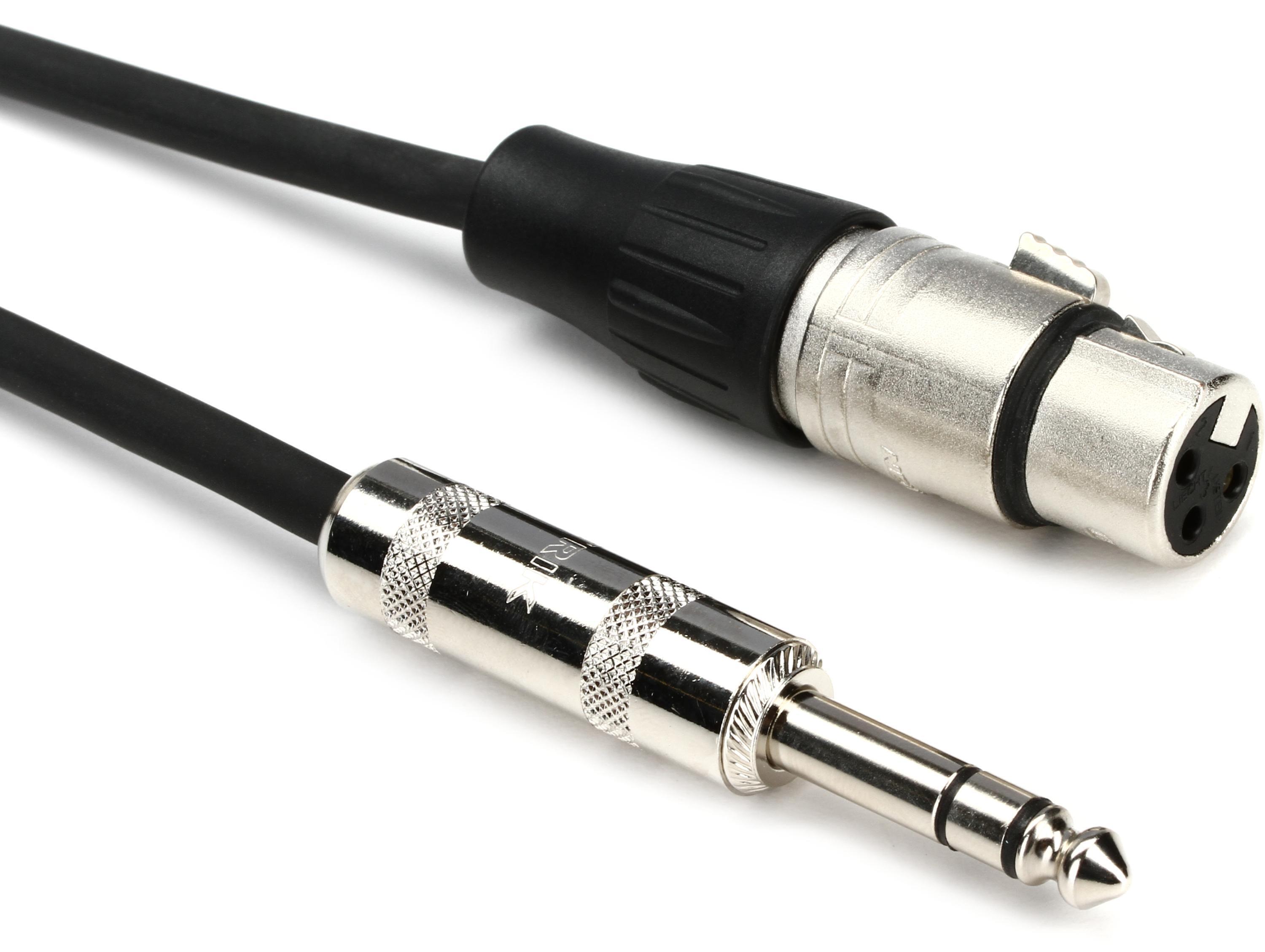 Photo of Pro Co BPBQXF-50 Excellines Balanced Patch Cable - XLR Female to TRS Male - 50 foot