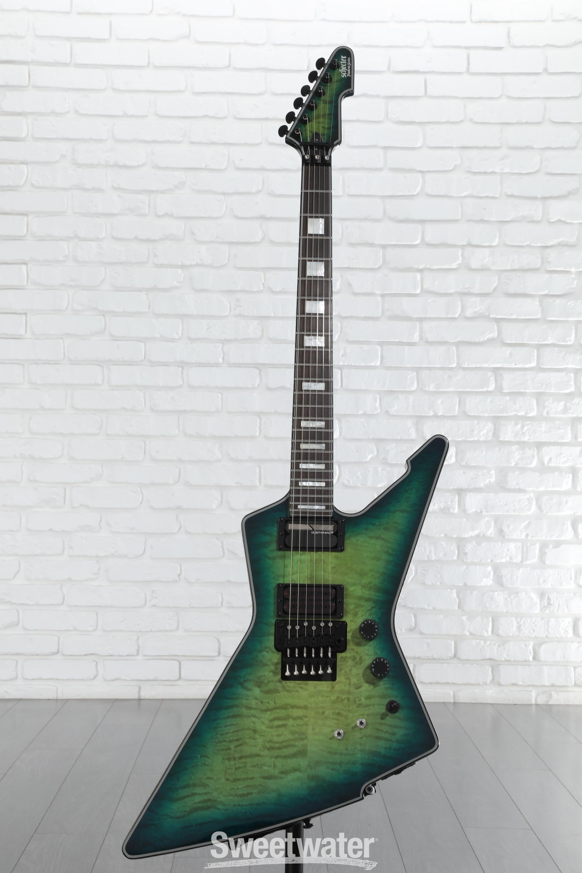 Schecter E-1 FR S Special-edition Electric Guitar - Green