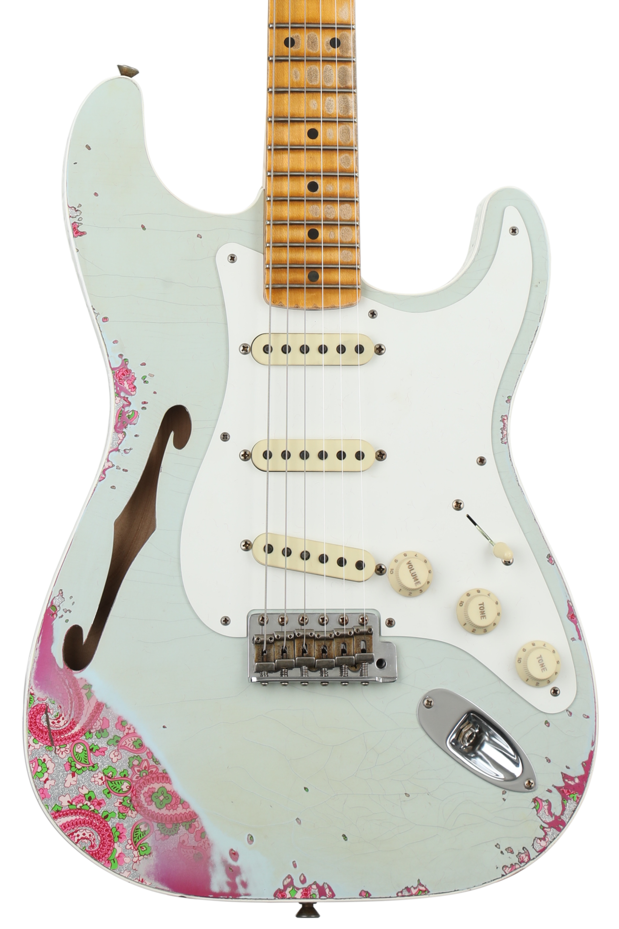 ギター Fender Heritage Thinline Tele SKB Made in Japan Heritage '60s Telecaster® Thinline – Fender