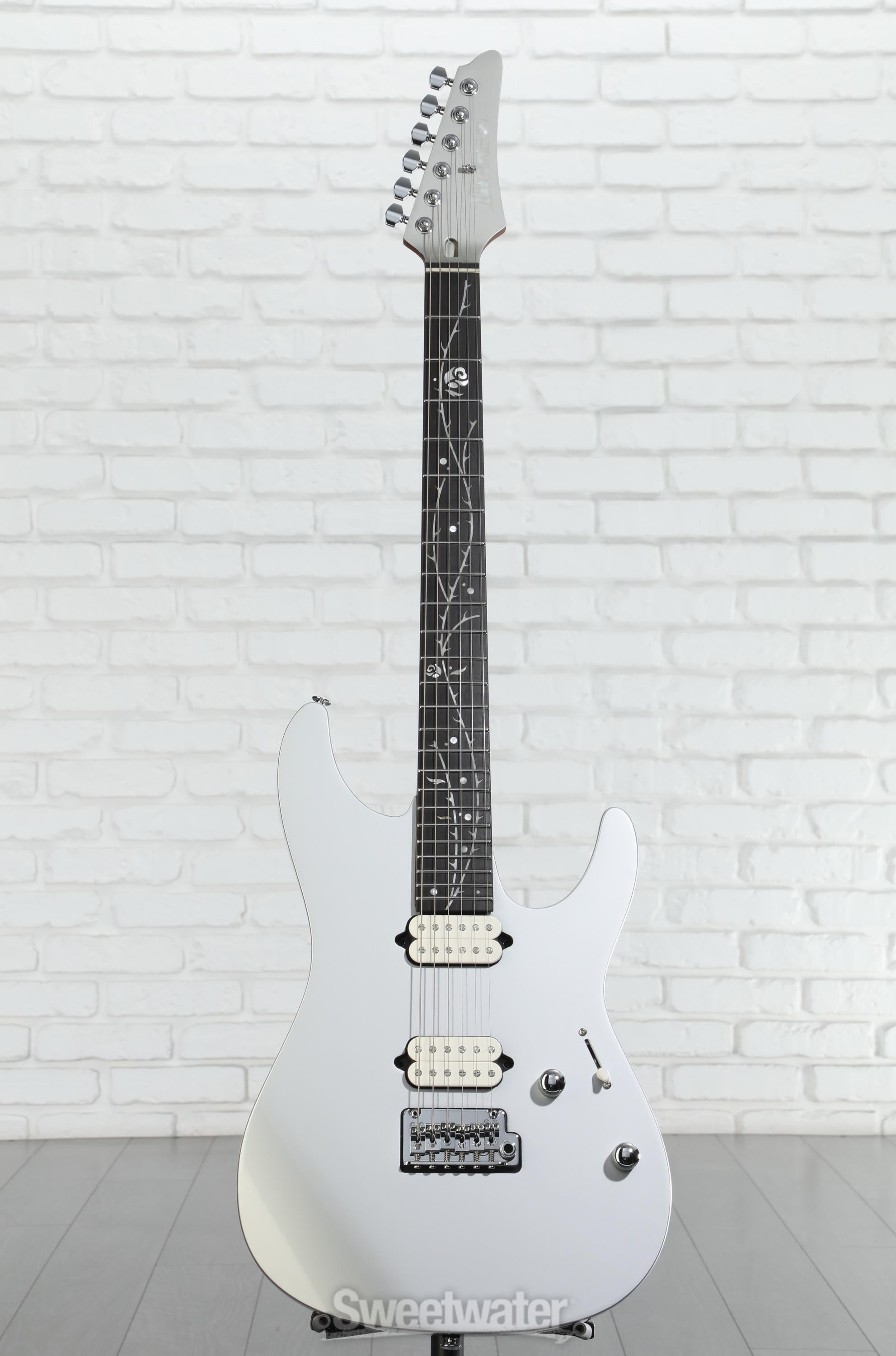 Ibanez TOD10 Tim Henson Signature Electric Guitar - Classic Silver