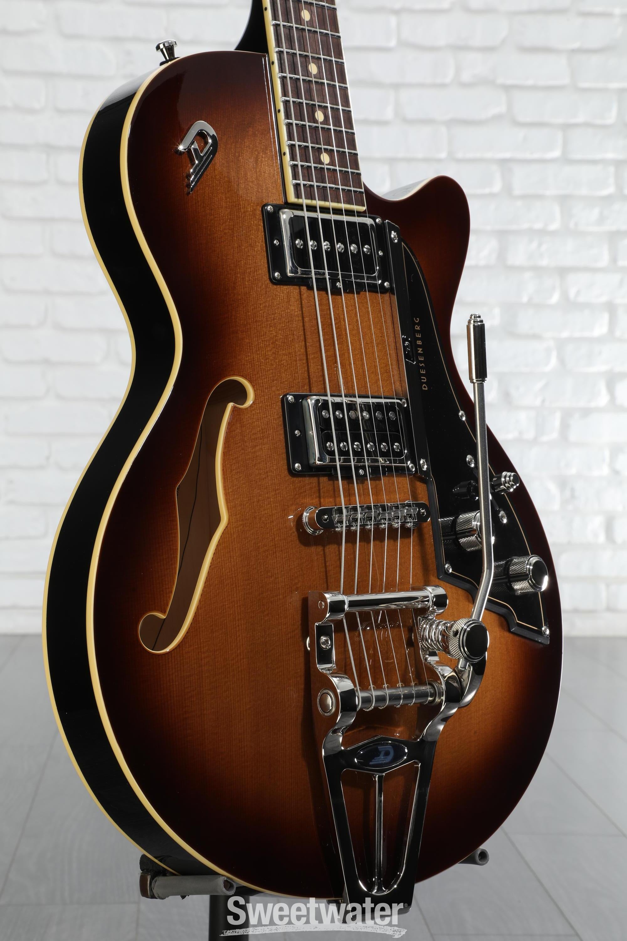 【セミアコ】Duesenberg Starplayer TV“Custom” Duesenberg Starplayer TV Custom Black Guitar | Danville Music