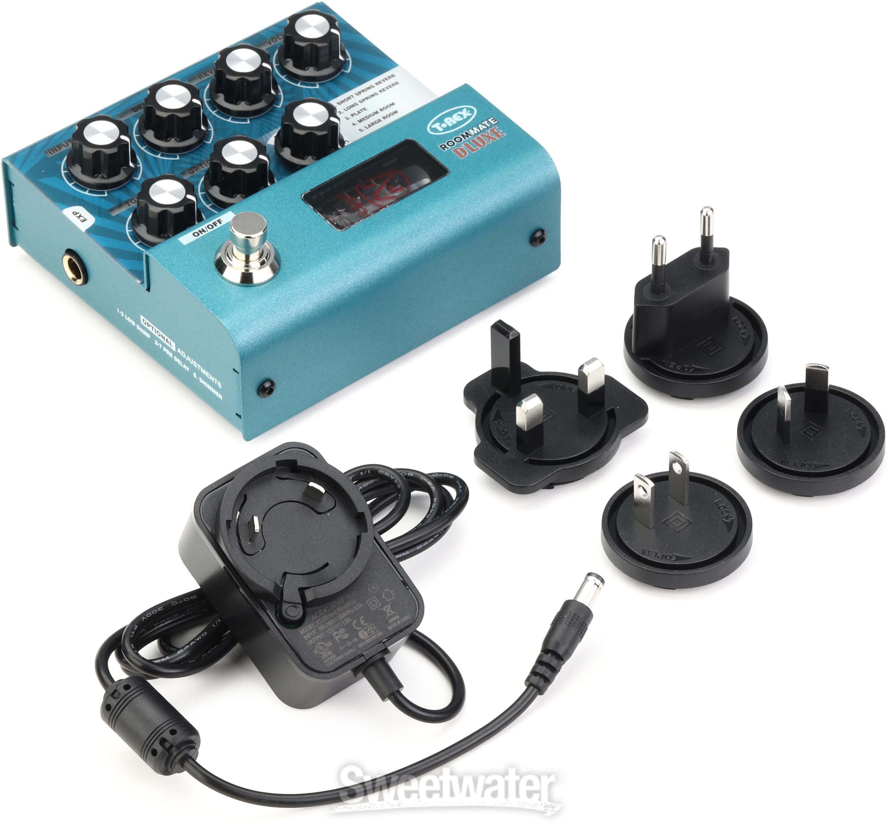 T-Rex Roommate D'lux Stereo Reverb Pedal | Sweetwater
