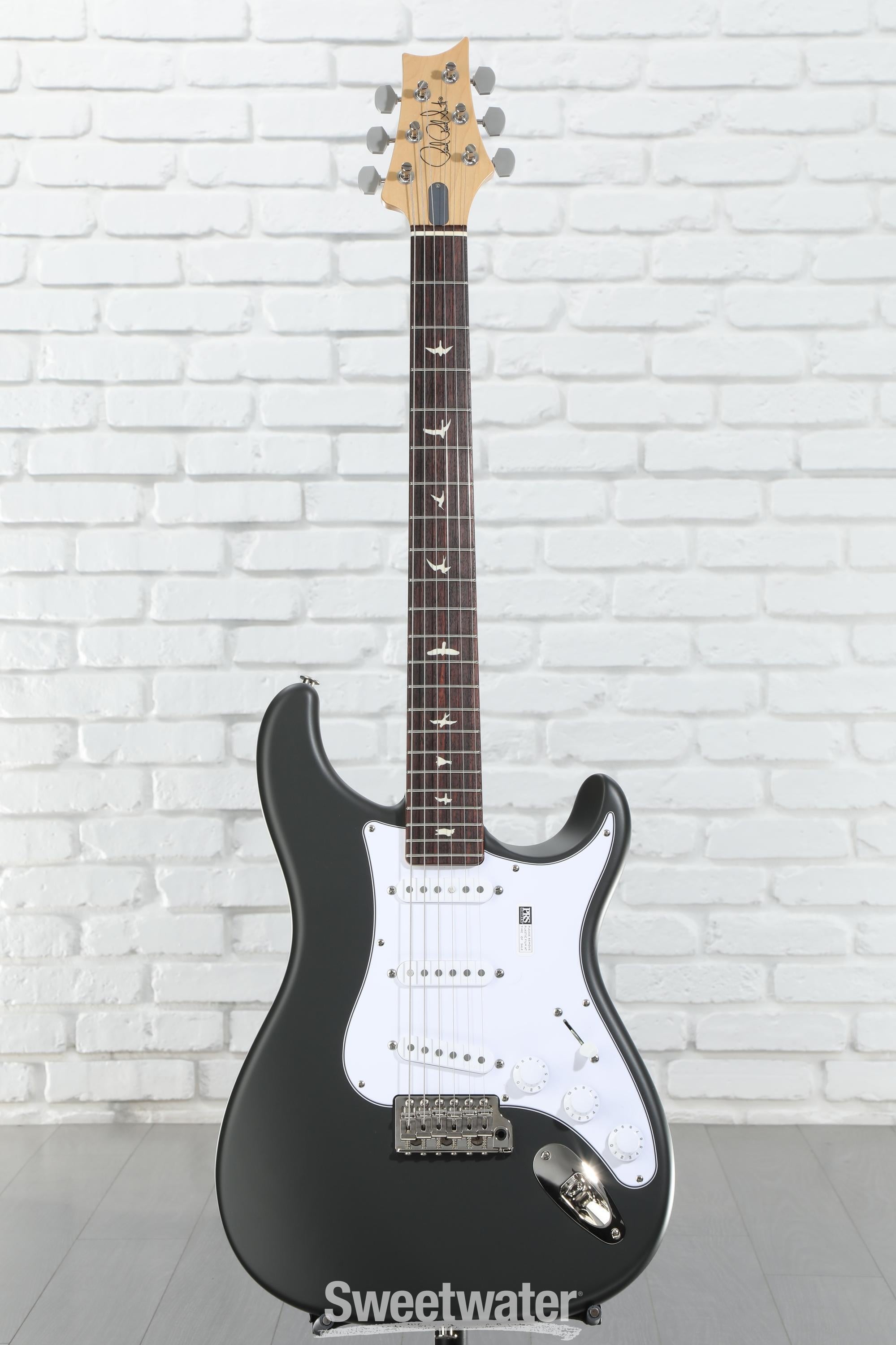 PRS Silver Sky Electric Guitar - Faded Black Tee, Rosewood