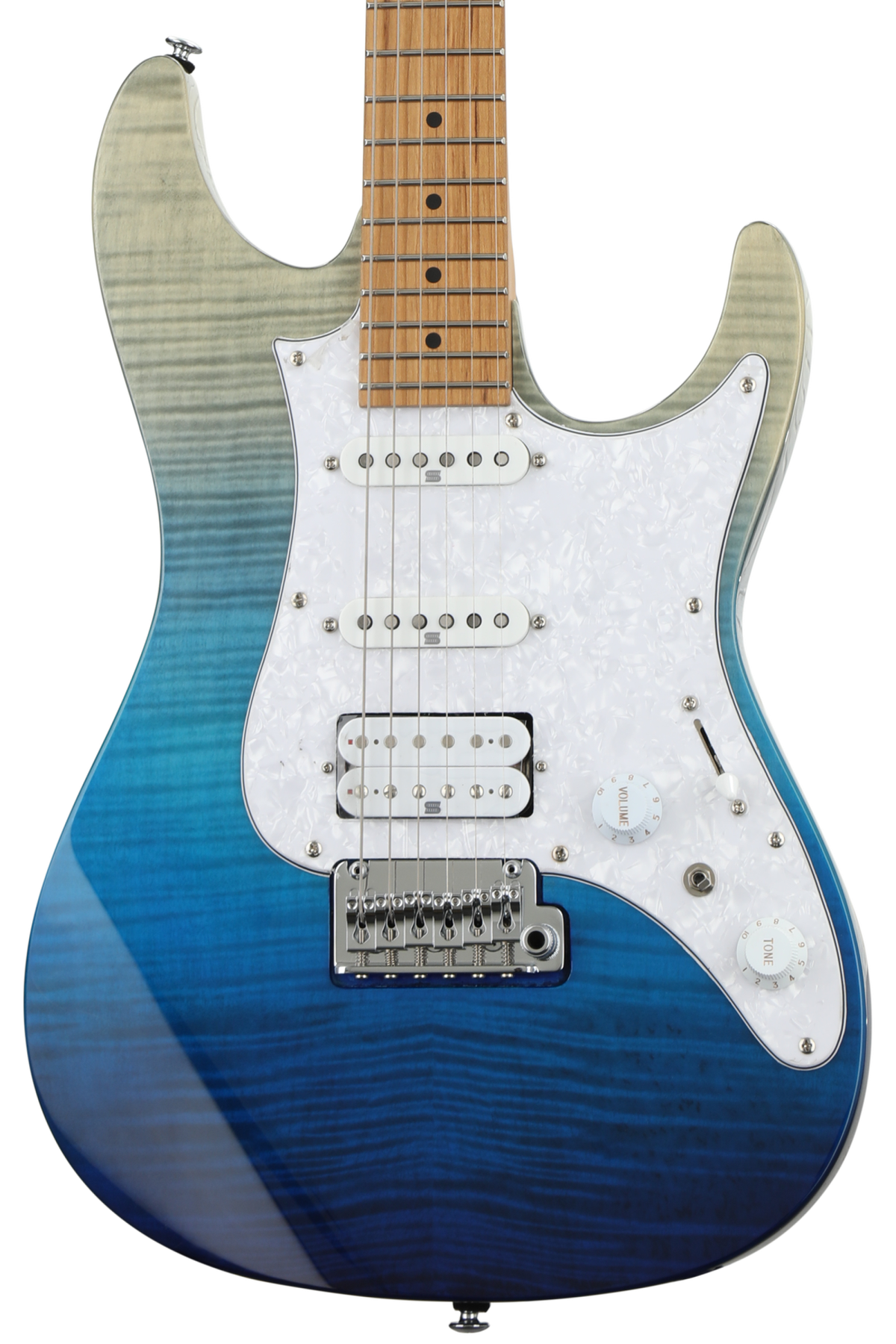 Ibanez Premium AZ224F - Blue Iceberg Gradation | Sweetwater