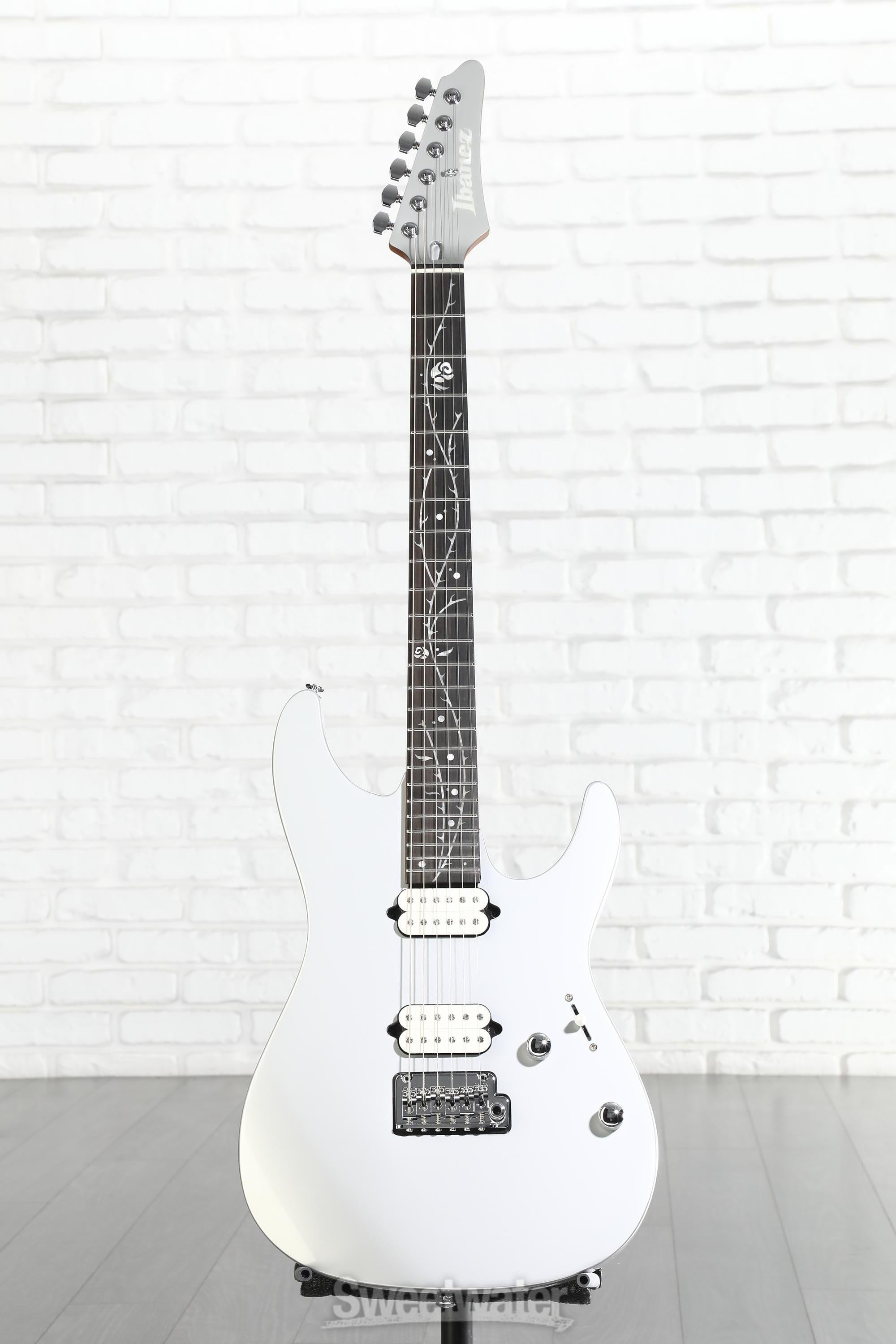 Ibanez TOD10 Tim Henson Signature Electric Guitar - Classic Silver