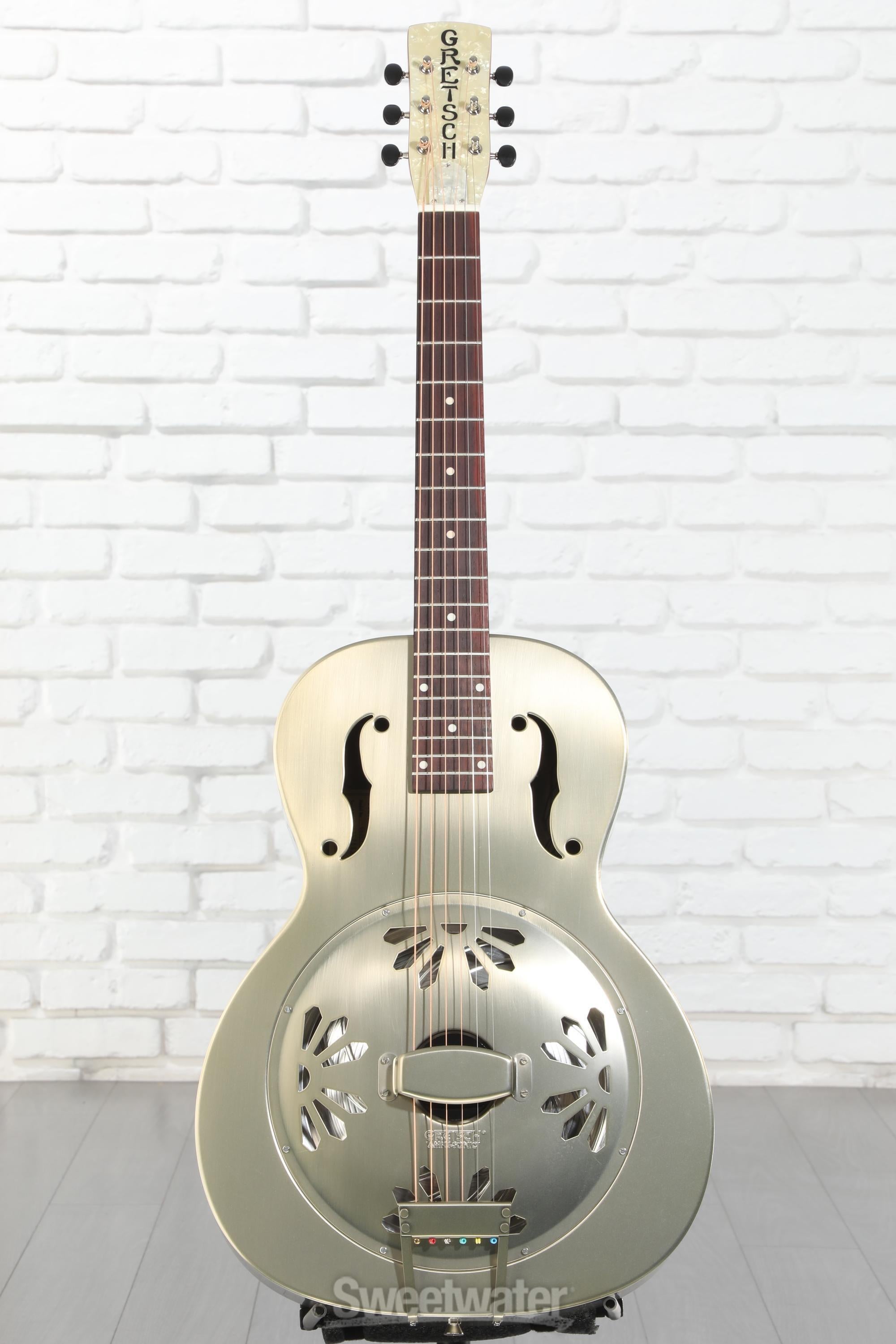GRETSCH G9201 Honey Dipper リゾネーターギター Gretsch G9201 Honey Dipper Round-Neck Brass Resonator Guitar