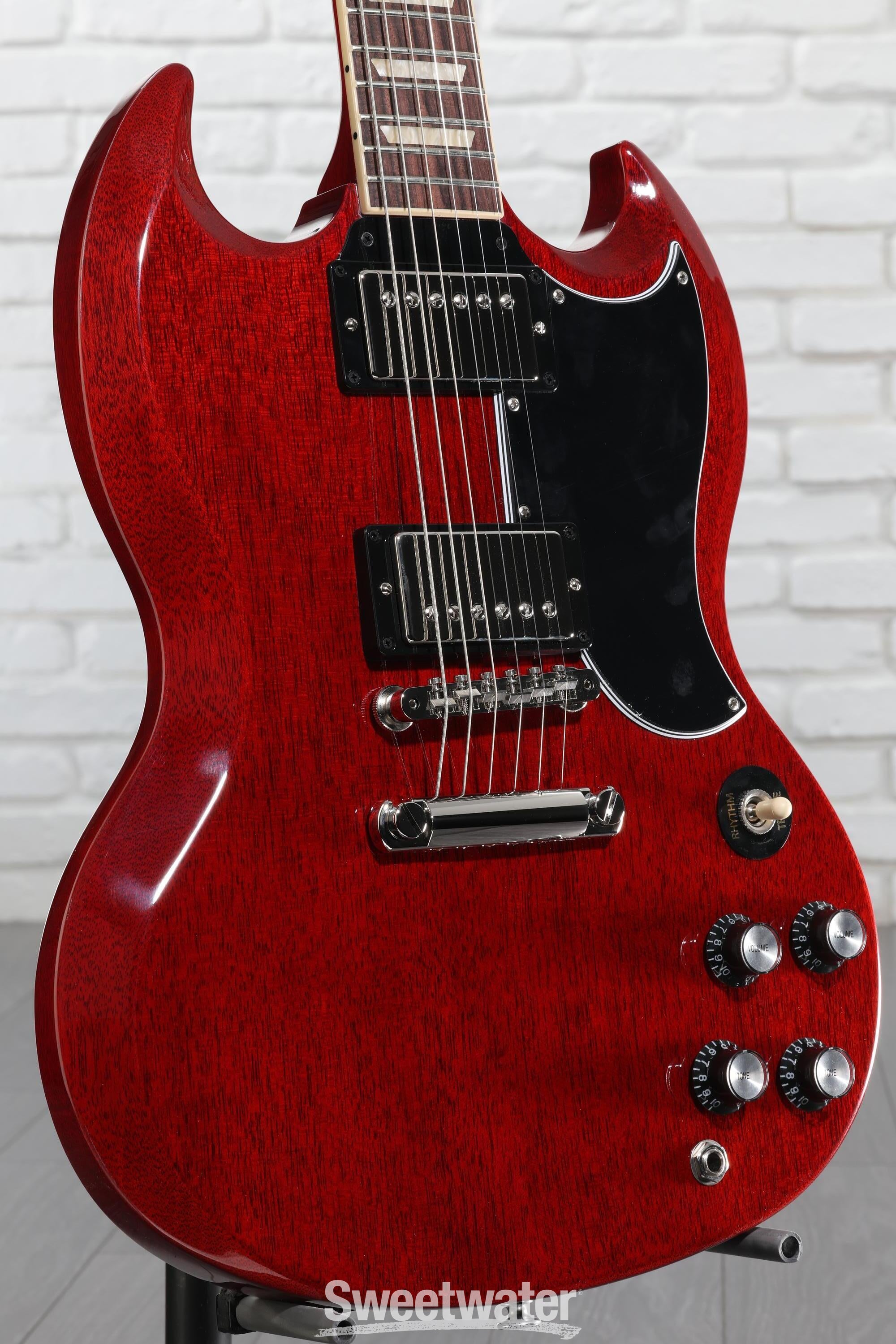 Gibson SG Standard '61 Electric Guitar - Vintage Cherry | Sweetwater