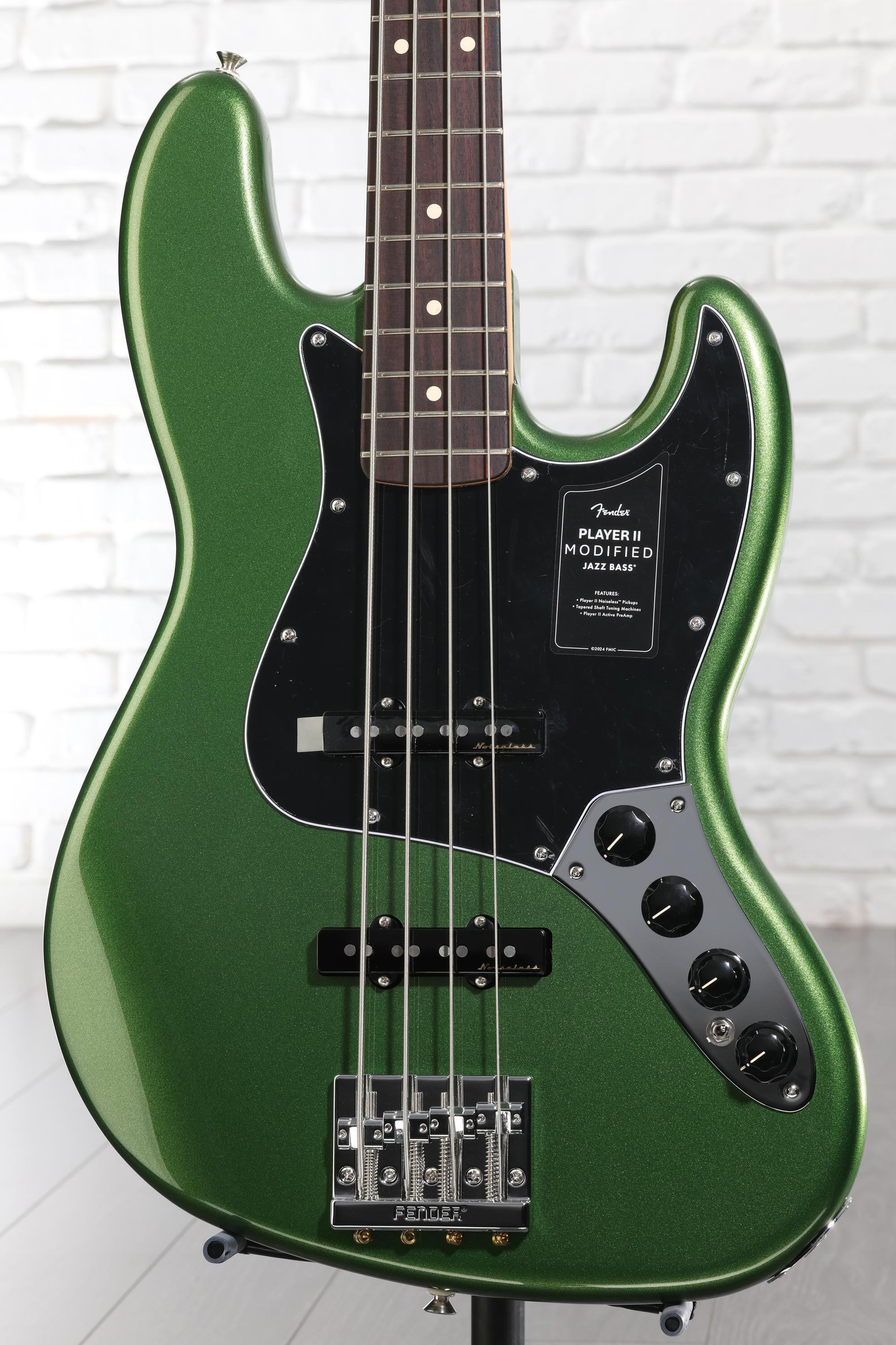 Fender Player II Modified Active Jazz Bass - Harvest Green