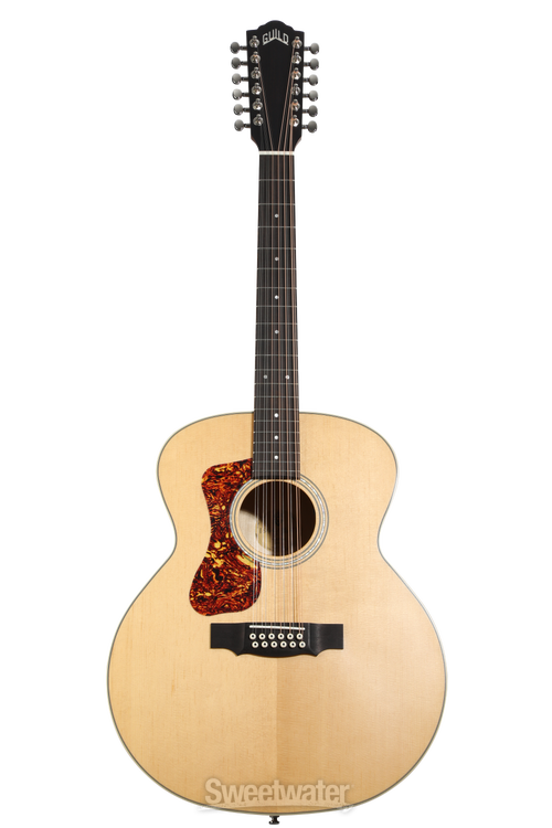 Guild F-2512E Maple Left-handed 12-string Acoustic-electric Guitar