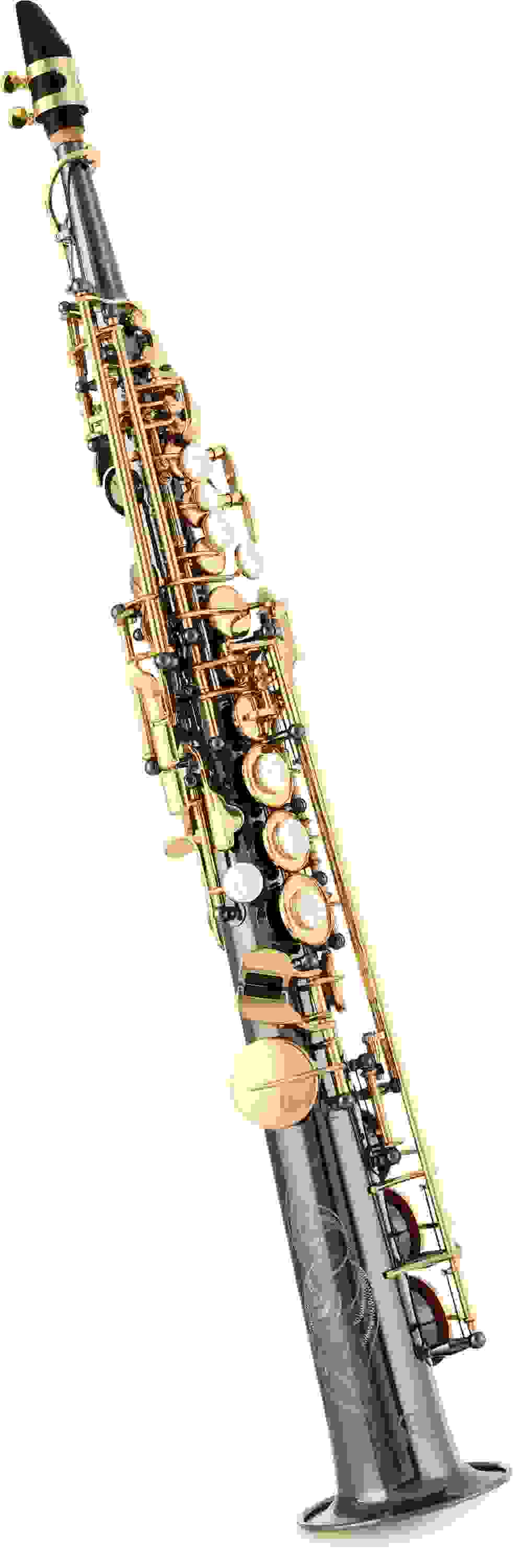 Keilwerth SX90 Professional Soprano Saxophone Black Nickel with Gold