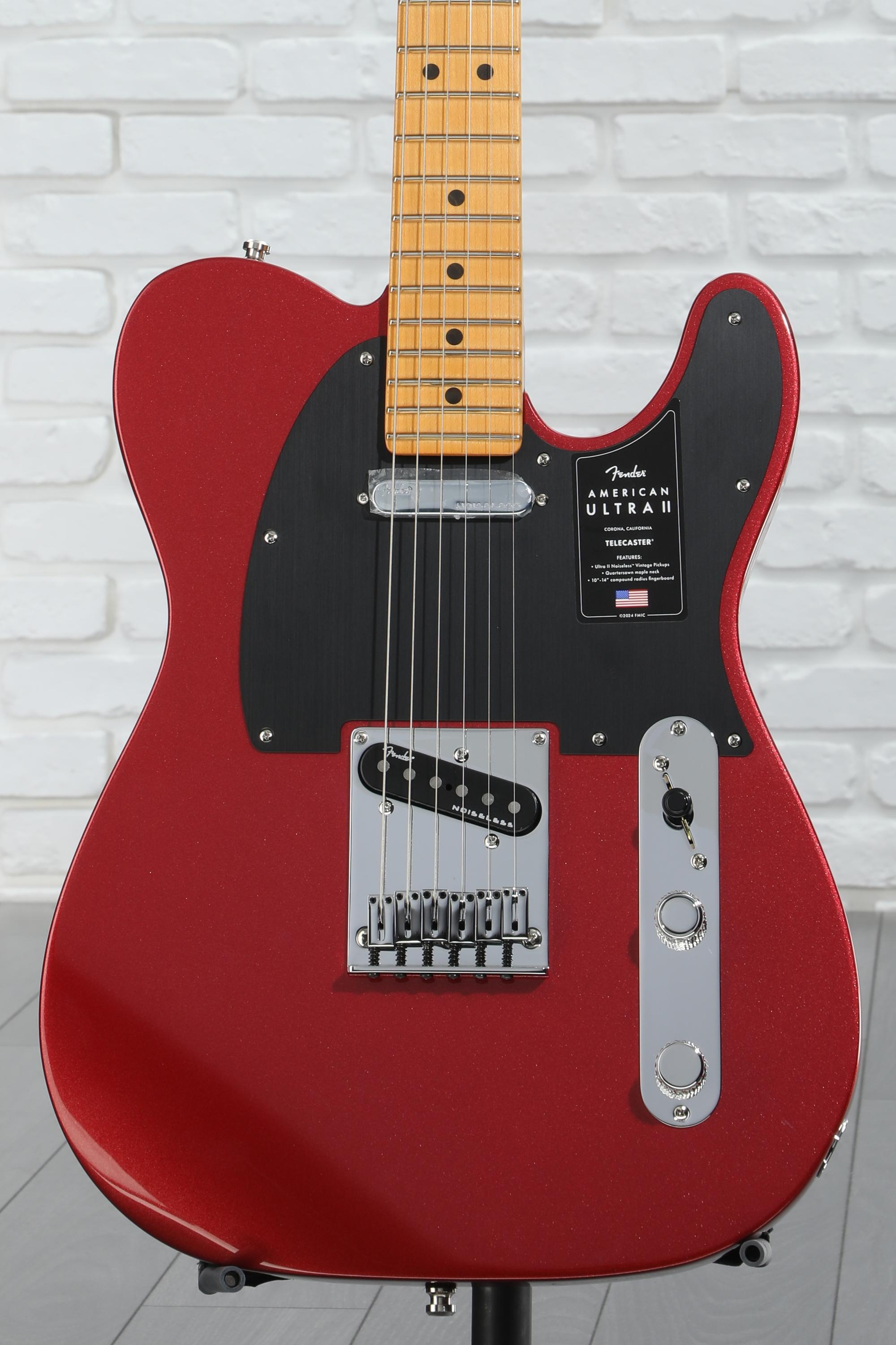 世界的に Ultra American Fender II Guitar Electric Telecaster ギター