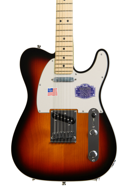 Fender American Deluxe Telecaster - 3-Color Sunburst, Maple | Sweetwater