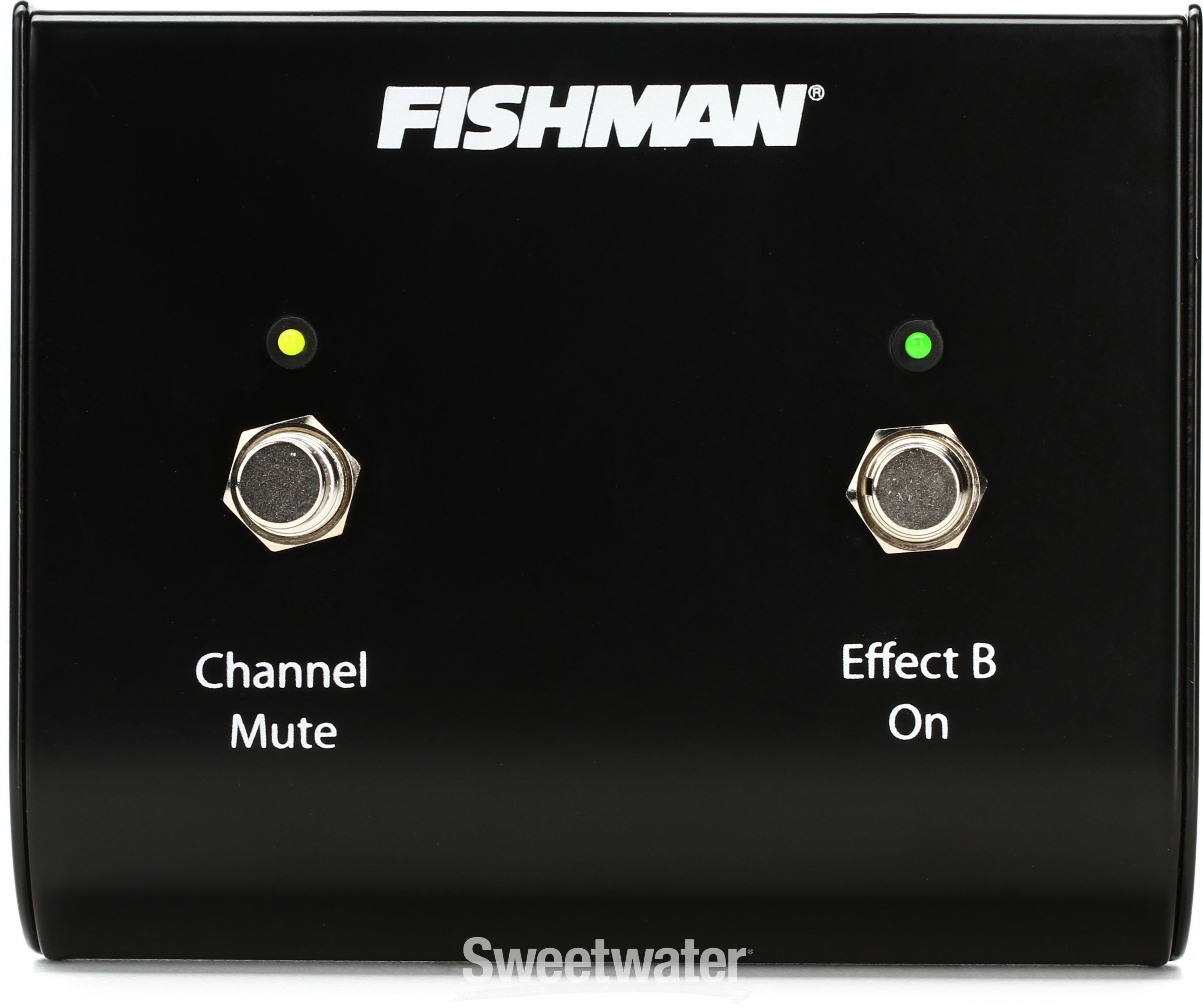 Fishman Dual Footswitch for Loudbox Amplifiers | Sweetwater Fishman Dual Footswitch for Loudbox Amplifiers | Sweetwater