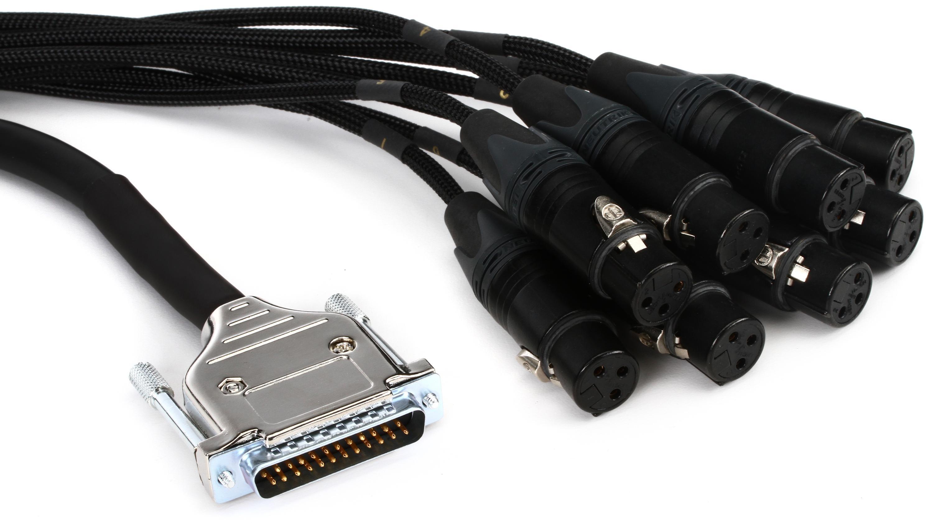 Photo of Mogami Gold DB25-XLRF 8-channel Analog Interface Cable - 30'