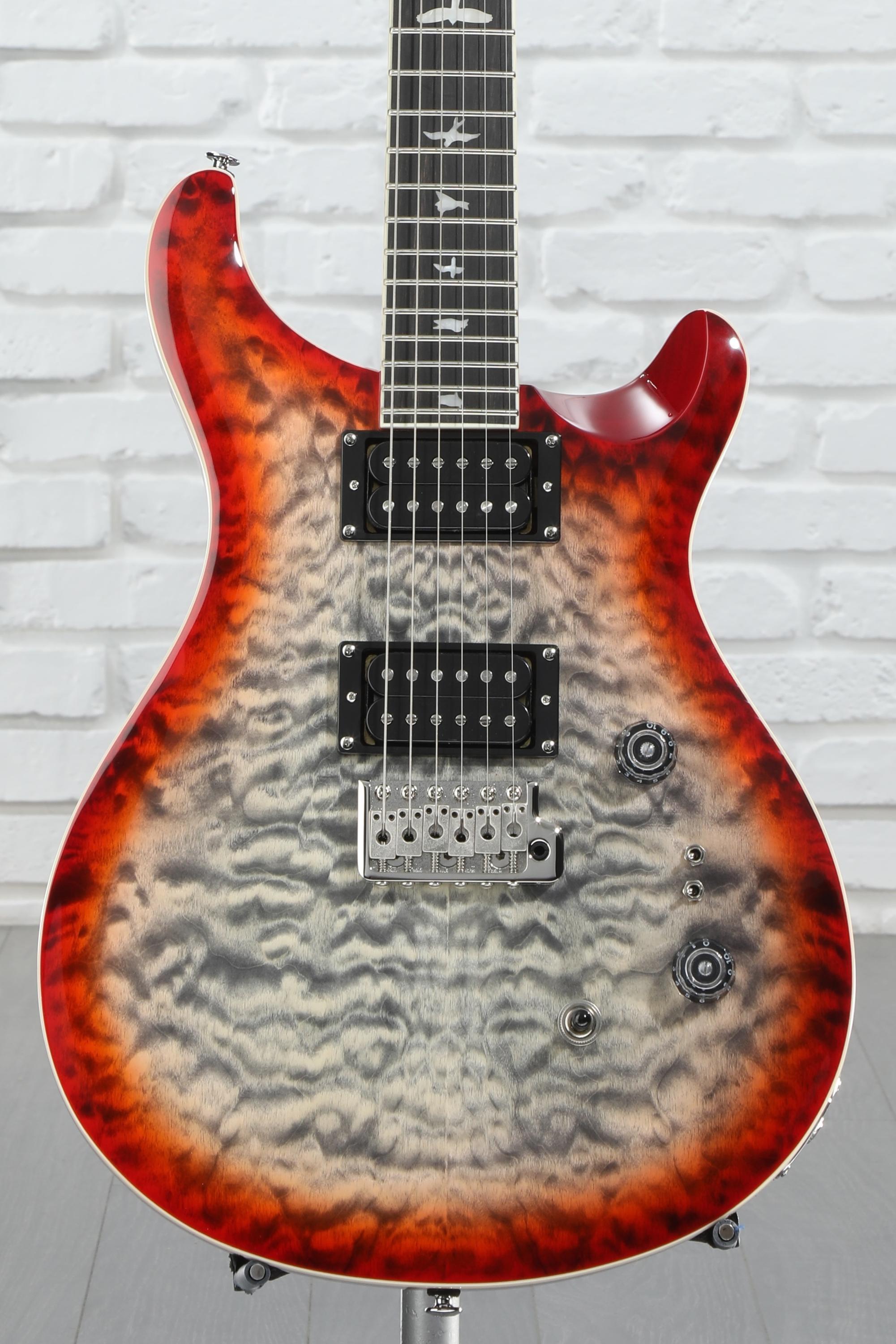 PRS SE Custom 24 Quilted Carved Top With Ebony Fingerboard