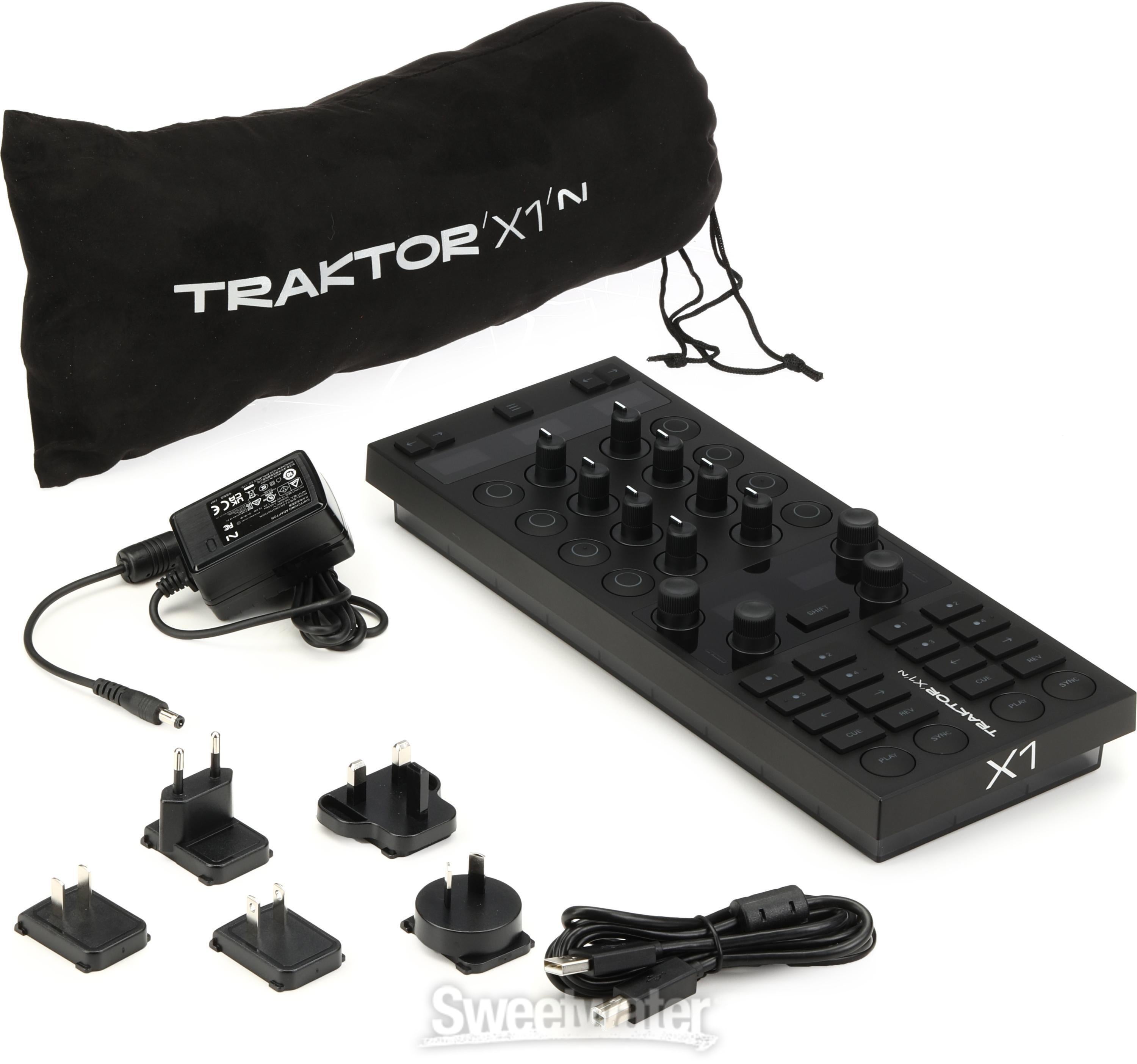 Native Instruments Traktor X1 Mk3 DJ Controller Module | Sweetwater