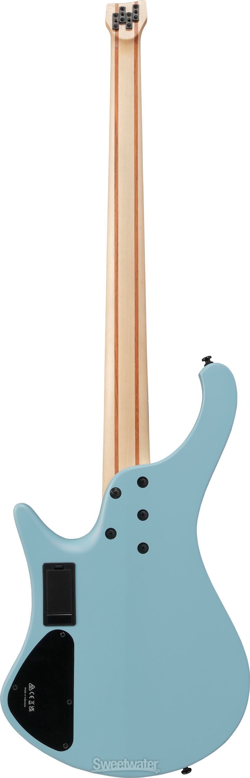 Ibanez Bass Workshop EHB600 Electric Bass Guitar - Purist Blue Matte