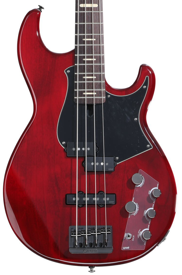 Yamaha BB734A 4-string Bass Guitar - Fired Red | Sweetwater