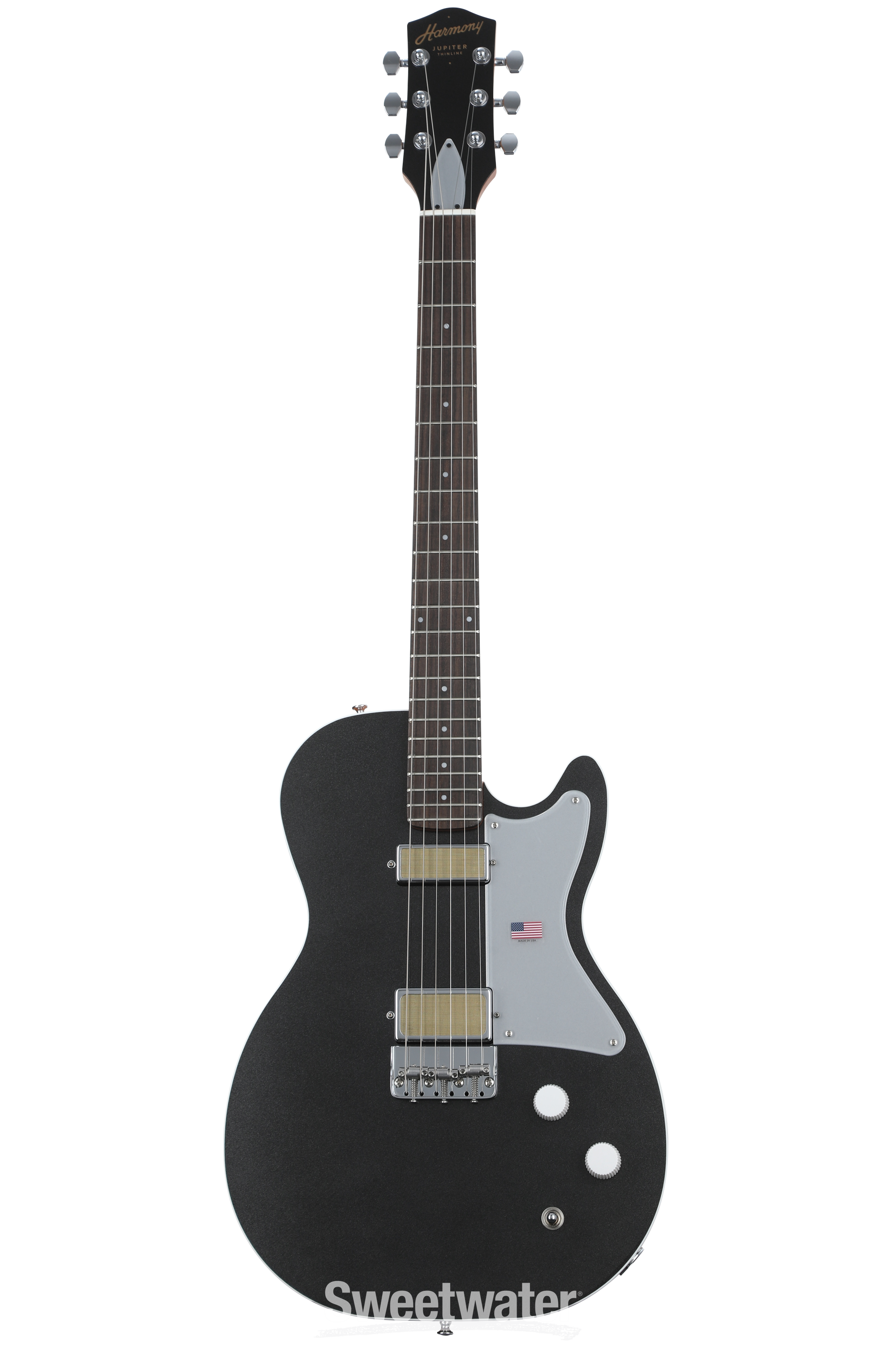 Harmony Jupiter Thinline Semi-hollowbody Electric Guitar - Space