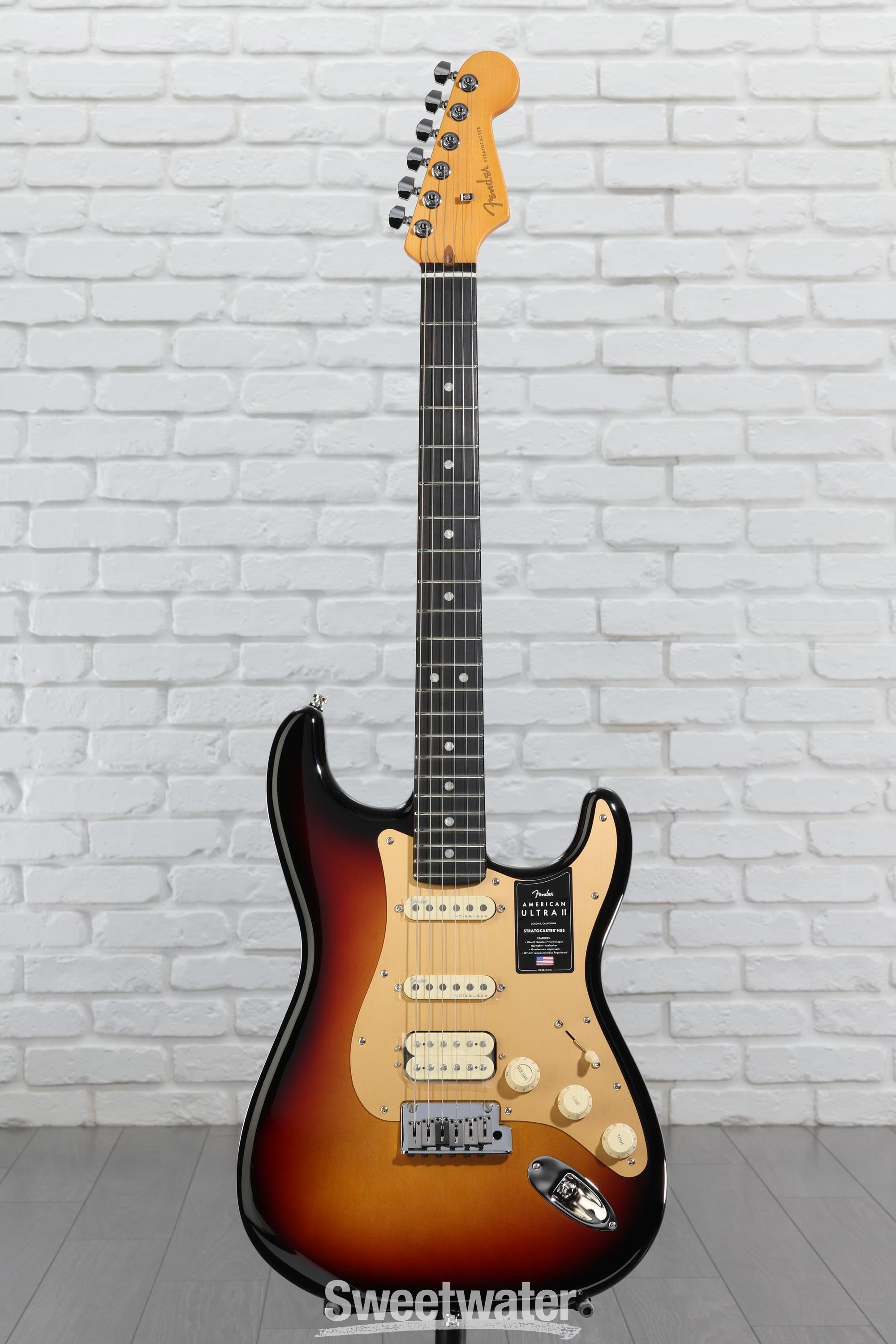 Fender American Ultra II Stratocaster HSS Electric Guitar