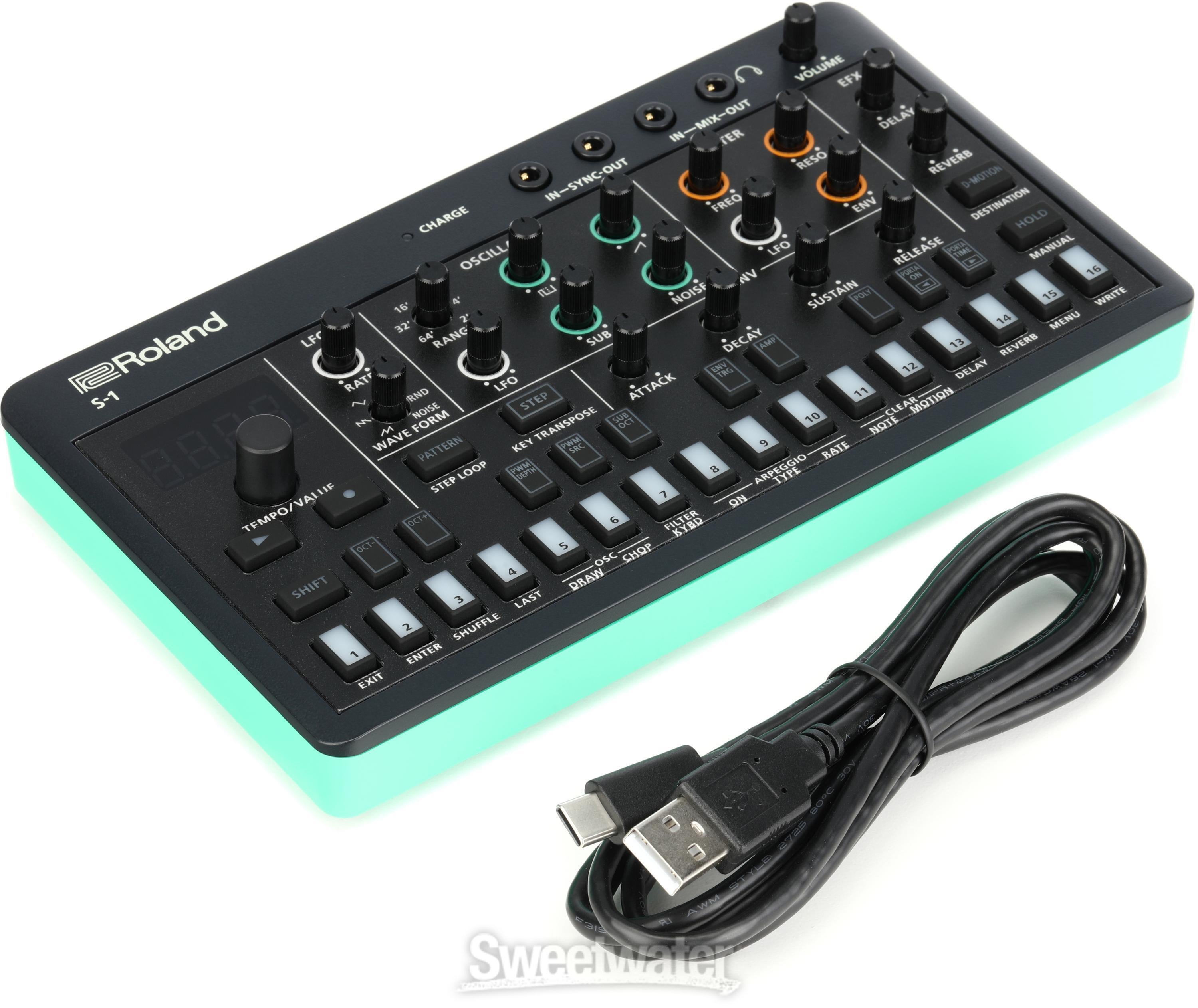 Roland Aira Compact S-1 Tweak Synth Reviews | Sweetwater