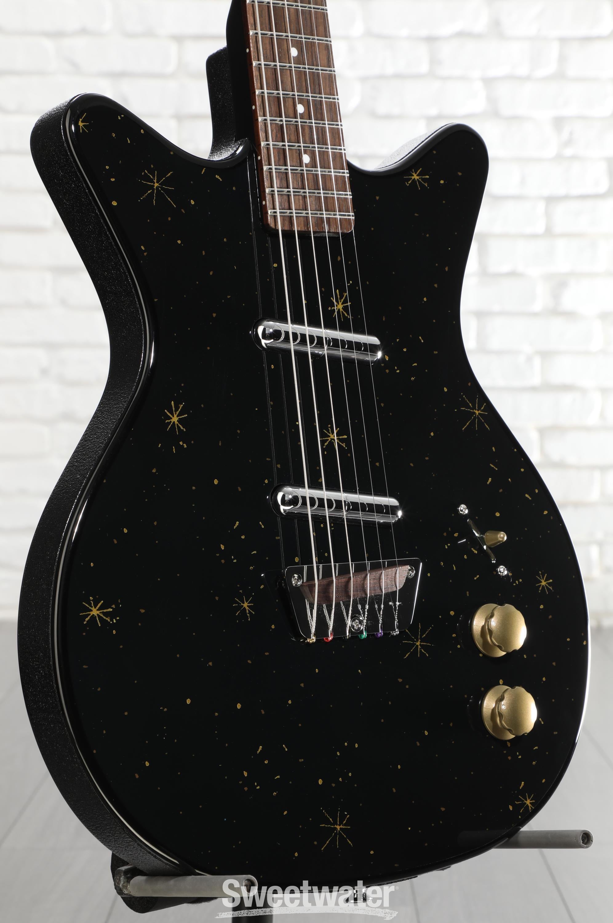 Photo of Danelectro Golden '50s Electric Guitar - Black
