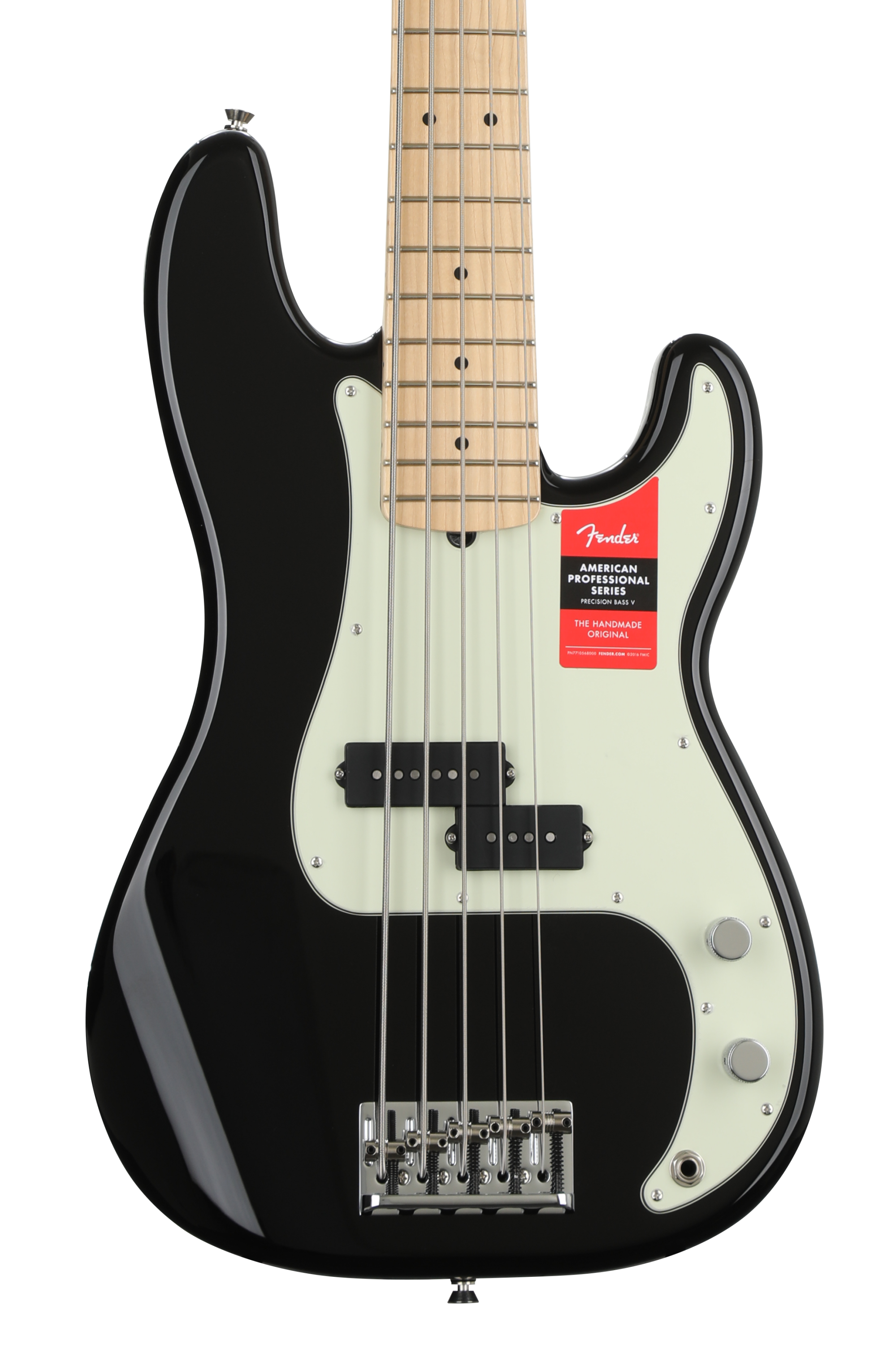 Fender American Professional Precision Bass V - Black with Maple