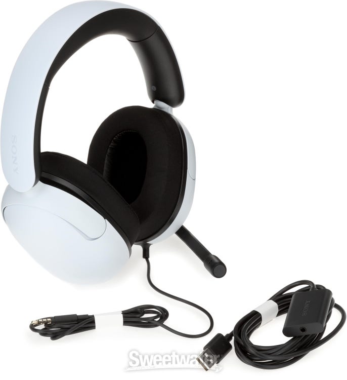 Sony INZONE H3 Wired Gaming Headset White Sweetwater