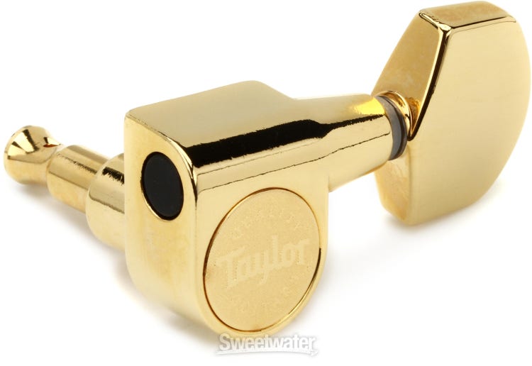 Taylor Guitar Tuners 1:18 6-String Polished Gold