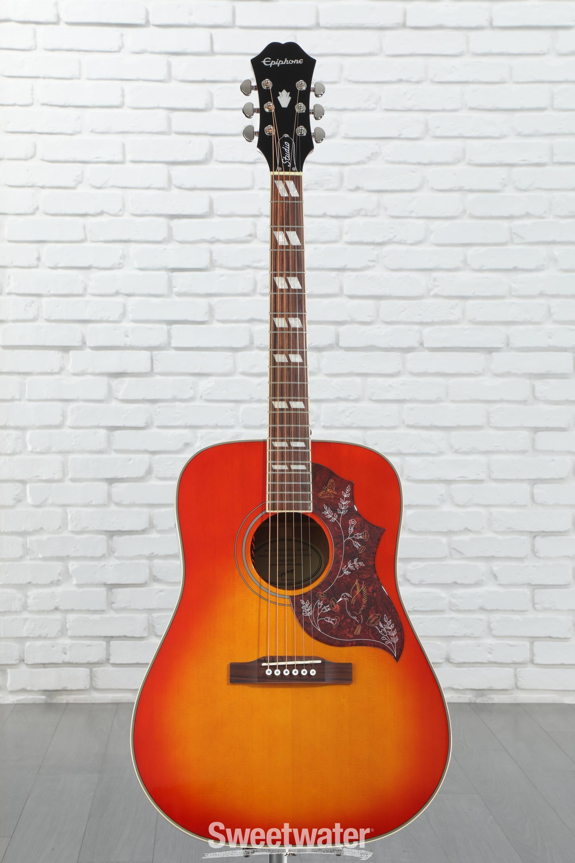 Amazon.com: Epiphone Hummingbird Studio Acoustic/Electric