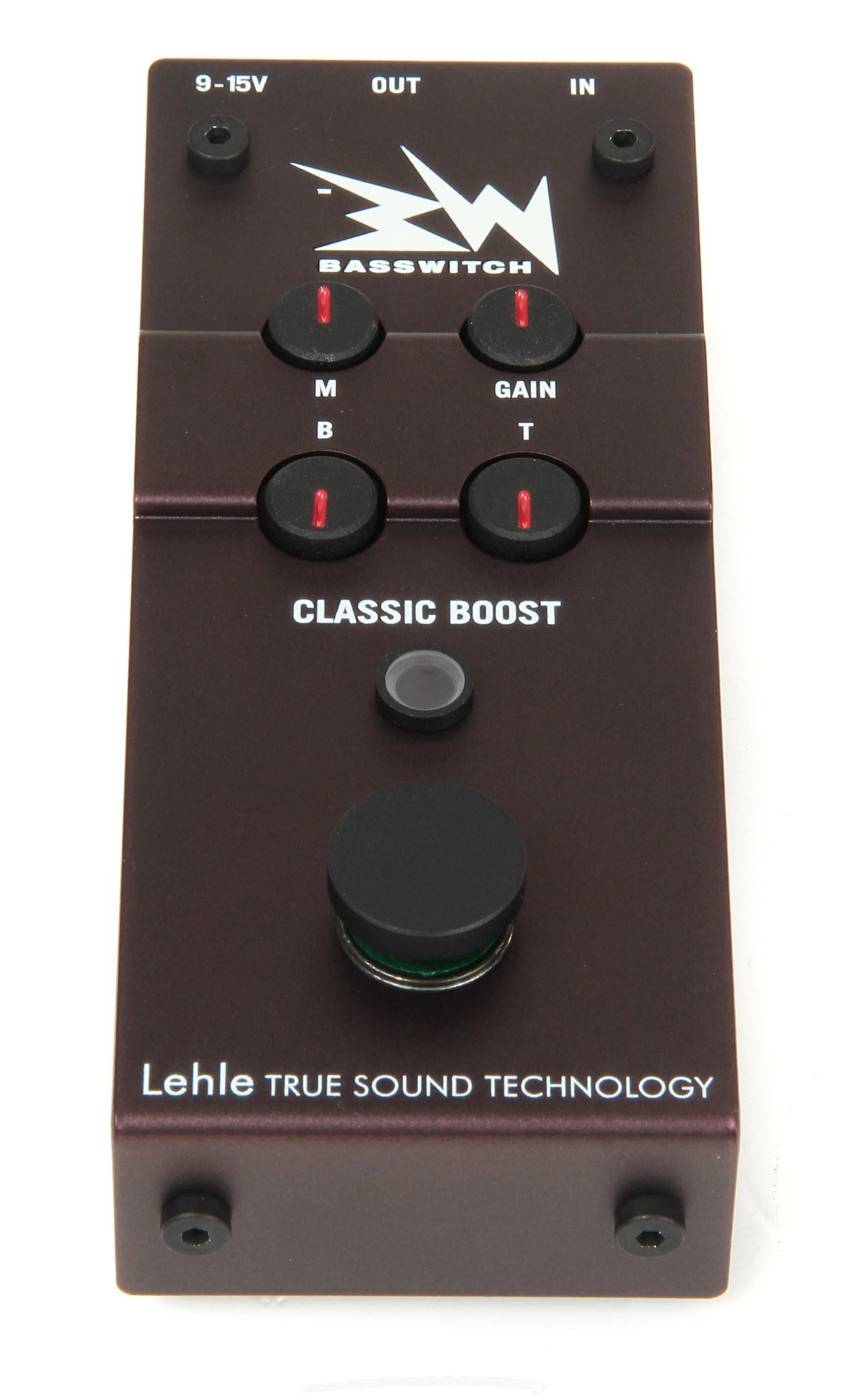 RMI Basswitch Classic Boost Pedal | Sweetwater