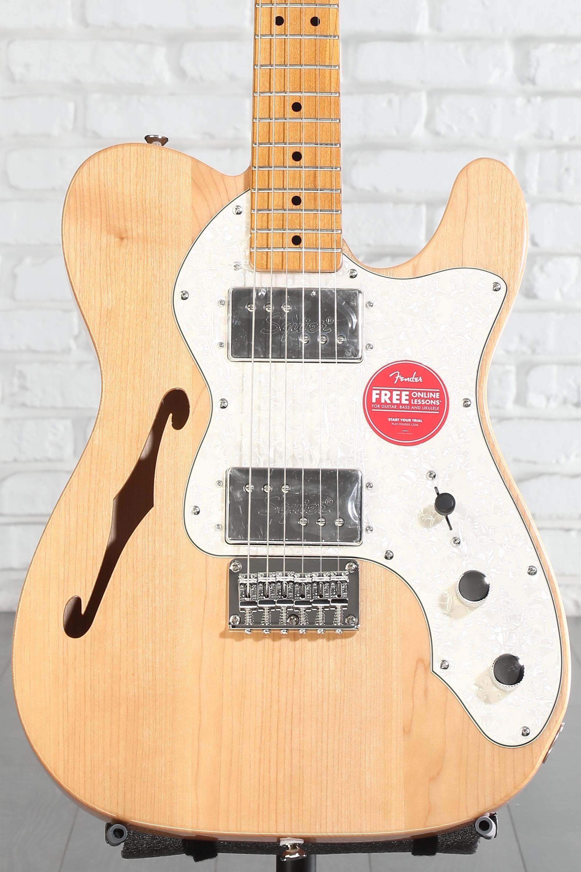 Squier Classic Vibe '70s Telecaster Thinline - Natural | Sweetwater