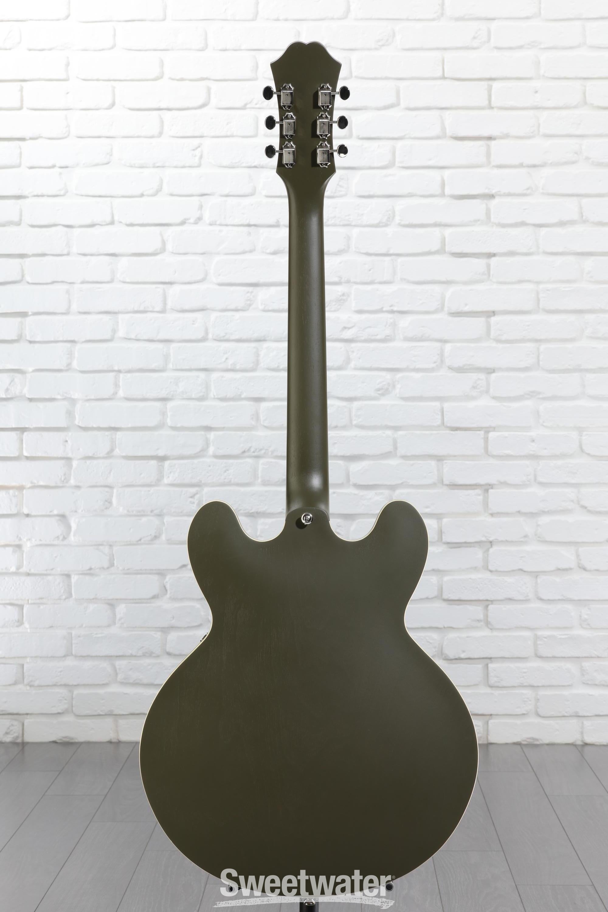 【だっち】Epiphone Casino Worn Olive Drab Epiphone Casino Worn Hollowbody Electric Guitar Olive Drab